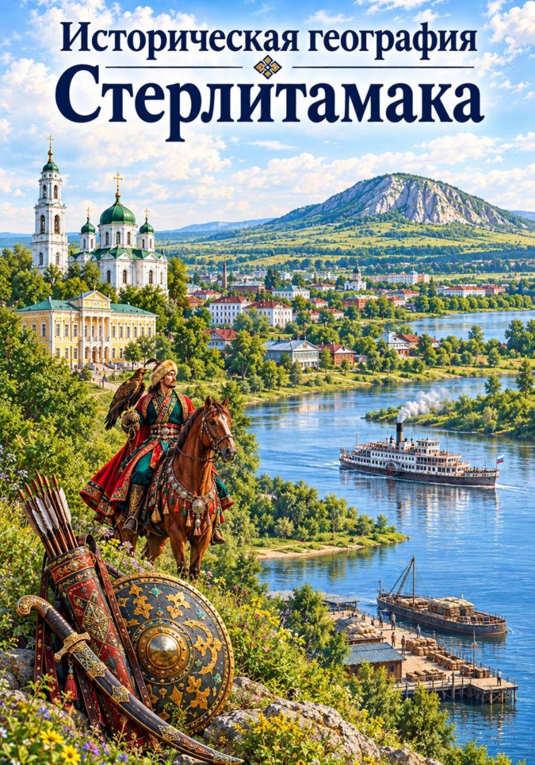 Обложка книги «Историческая география Стерлитамака»
