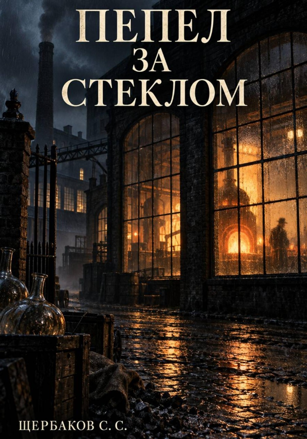 Обложка книги «Пепел за стеклом»