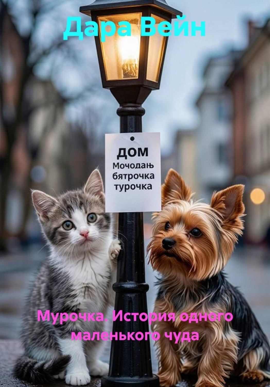 Обложка: Мурочка. История одного маленького чуда