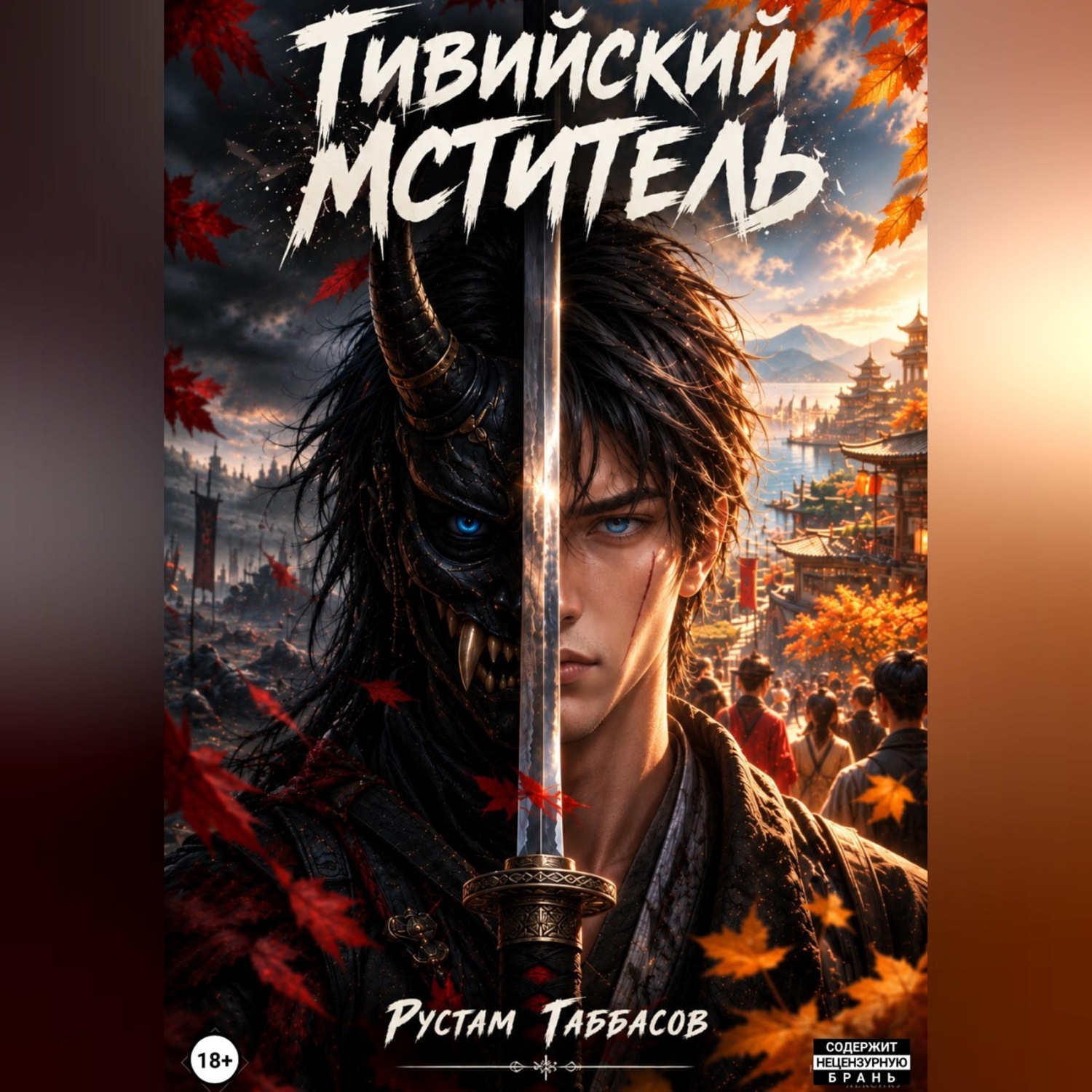 Обложка книги «Тивийский Мститель. Книга 1: Спутанные мысли на осеннем ветру»