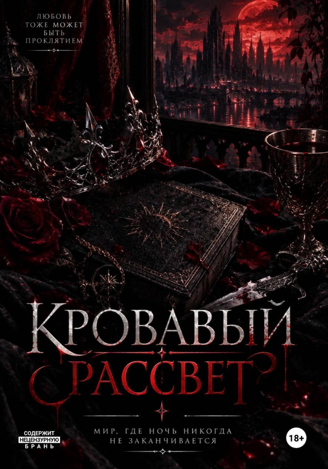 Обложка книги «Кровавый рассвет»
