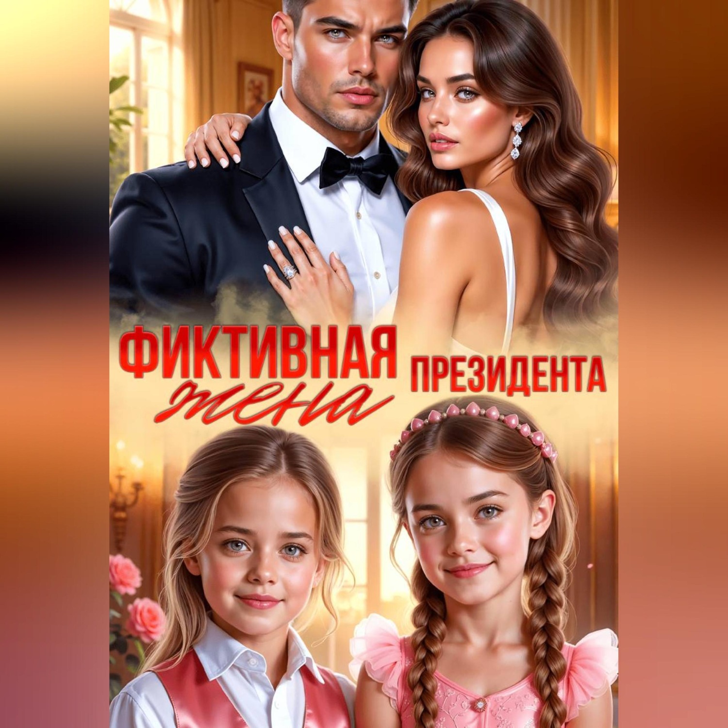 Обложка книги «Фиктивная жена президента»