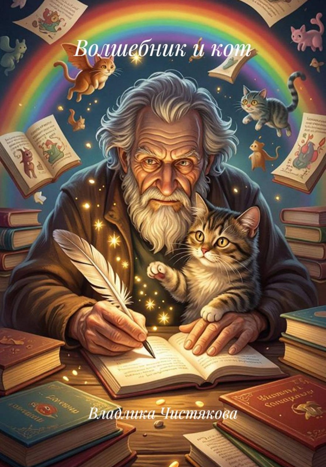Обложка книги «Волшебник и кот»