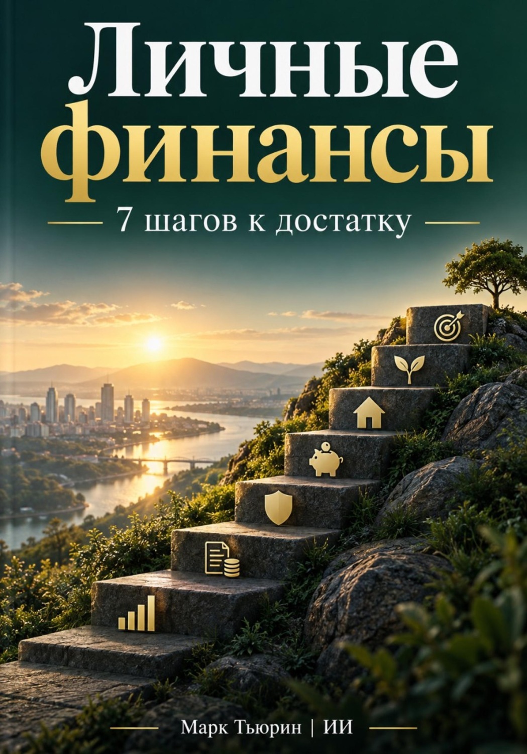 Обложка книги «Личные финансы. 7 шагов к достатку»