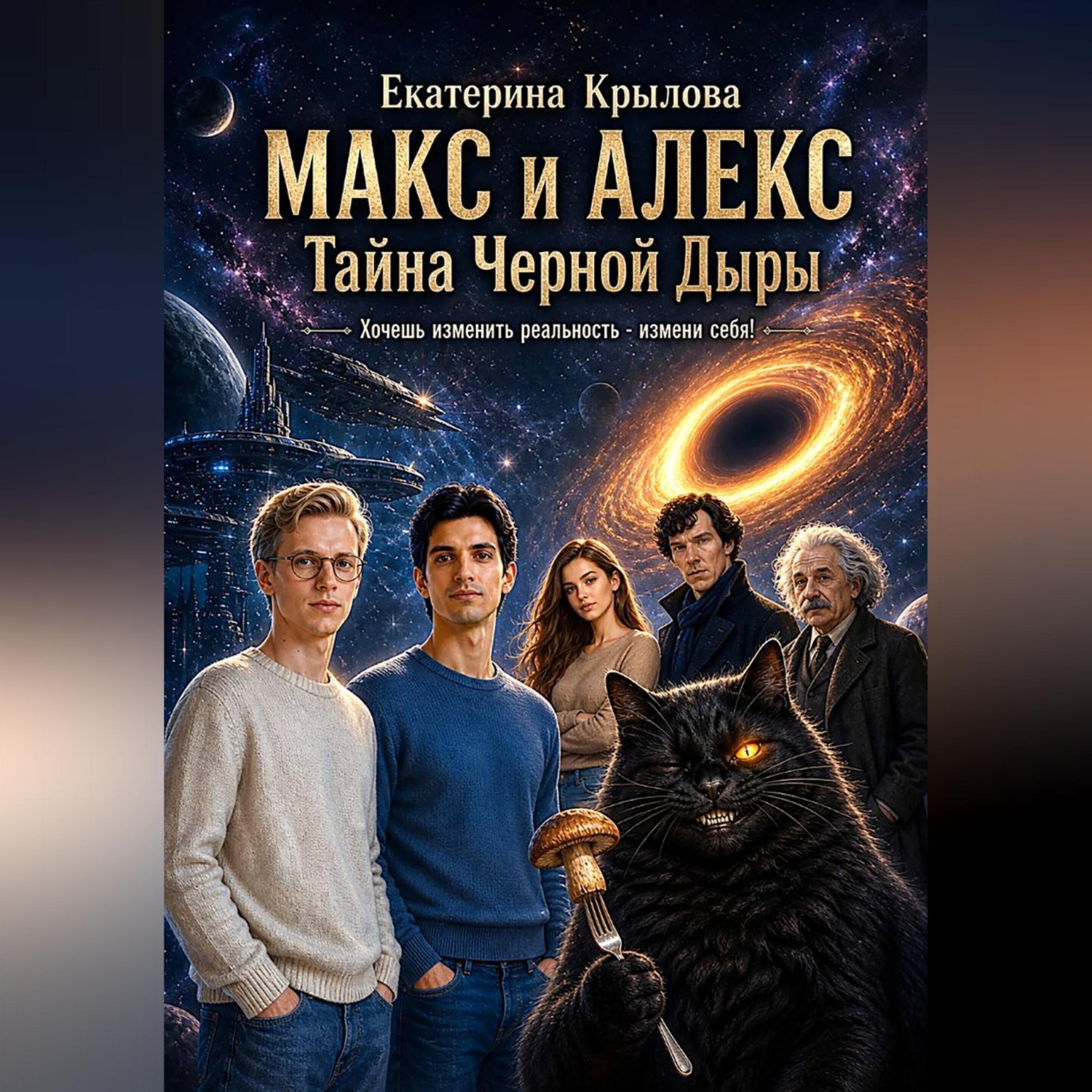 Обложка книги «Макс и Алекс: Тайна черной дыры»