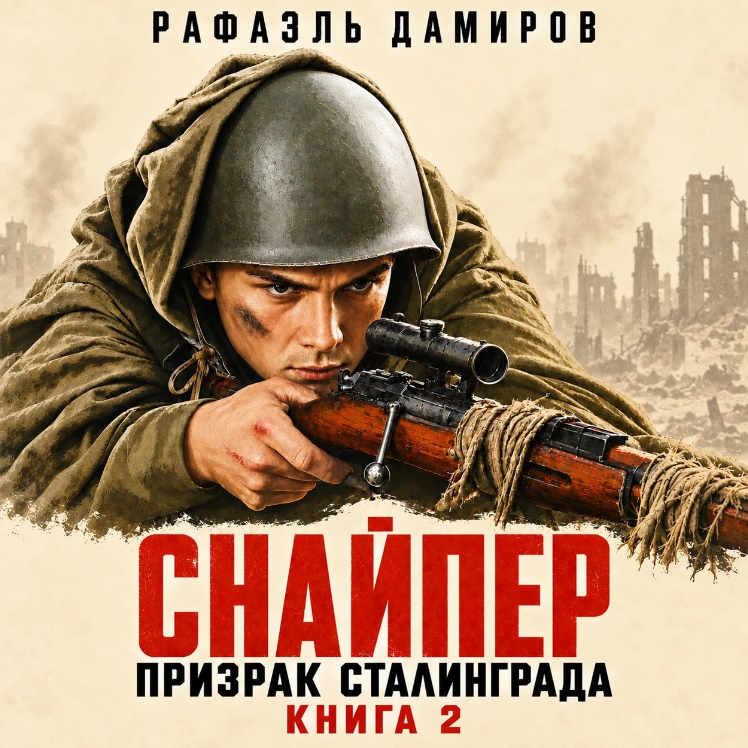 Обложка книги «Снайпер. Призрак Сталинграда – 2»