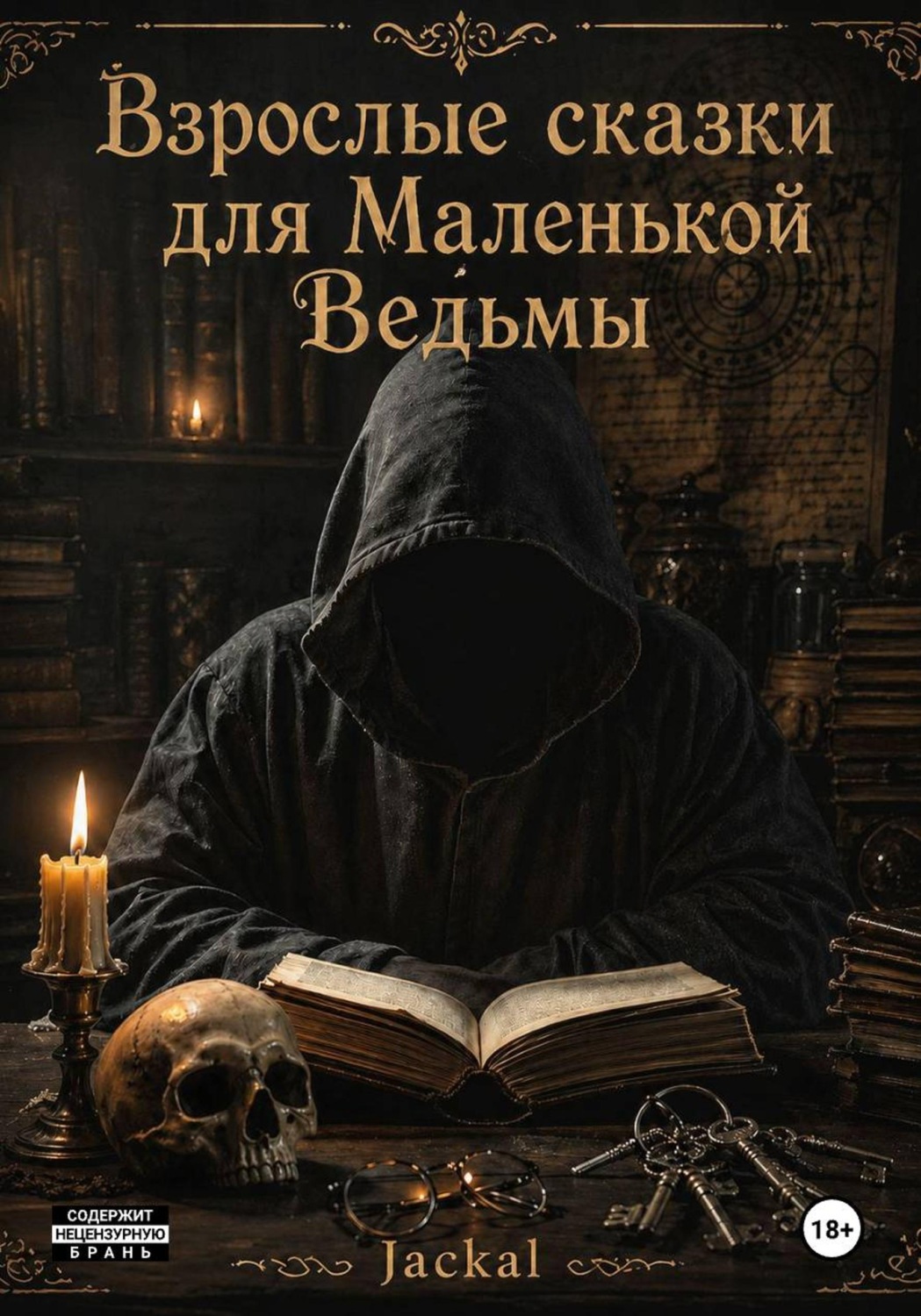 Обложка книги «Взрослые сказки для маленькой ведьмы»