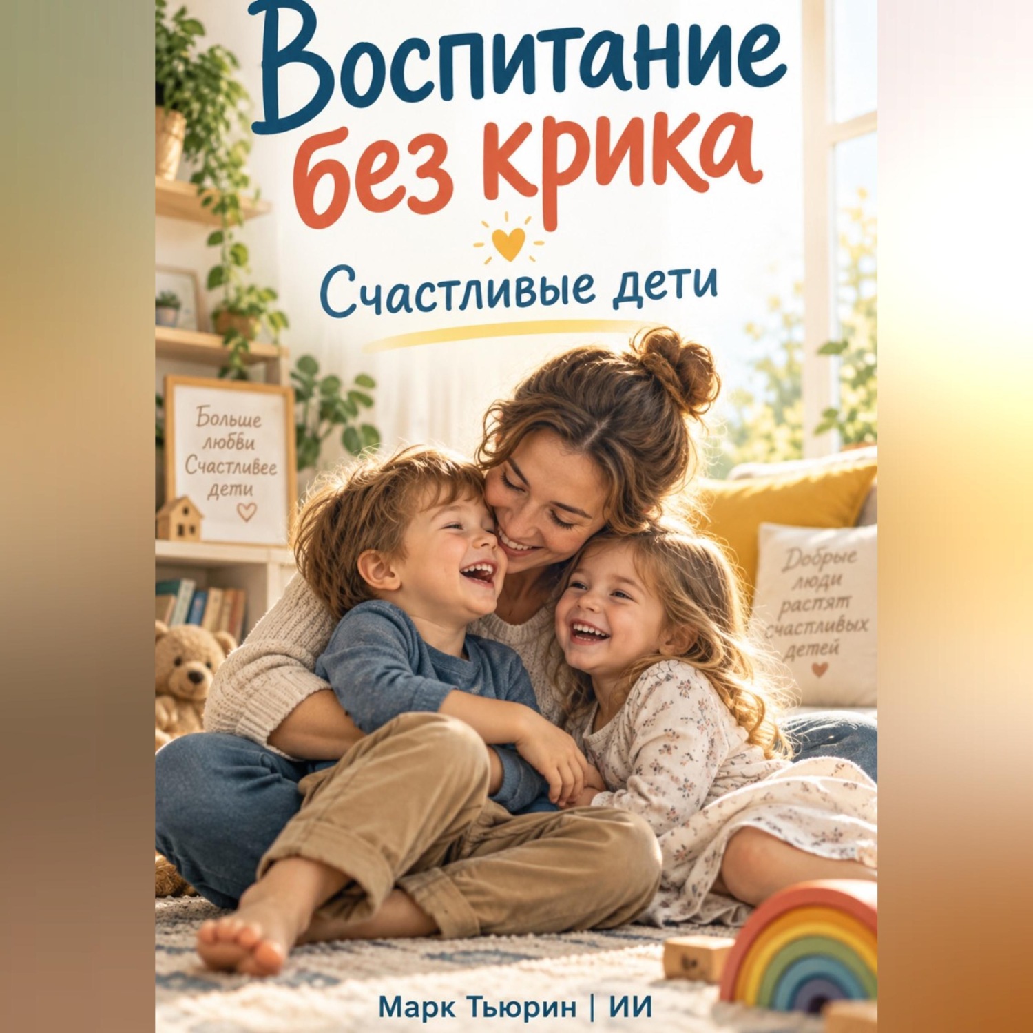 Обложка книги «Воспитание без крика. Счастливые дети»