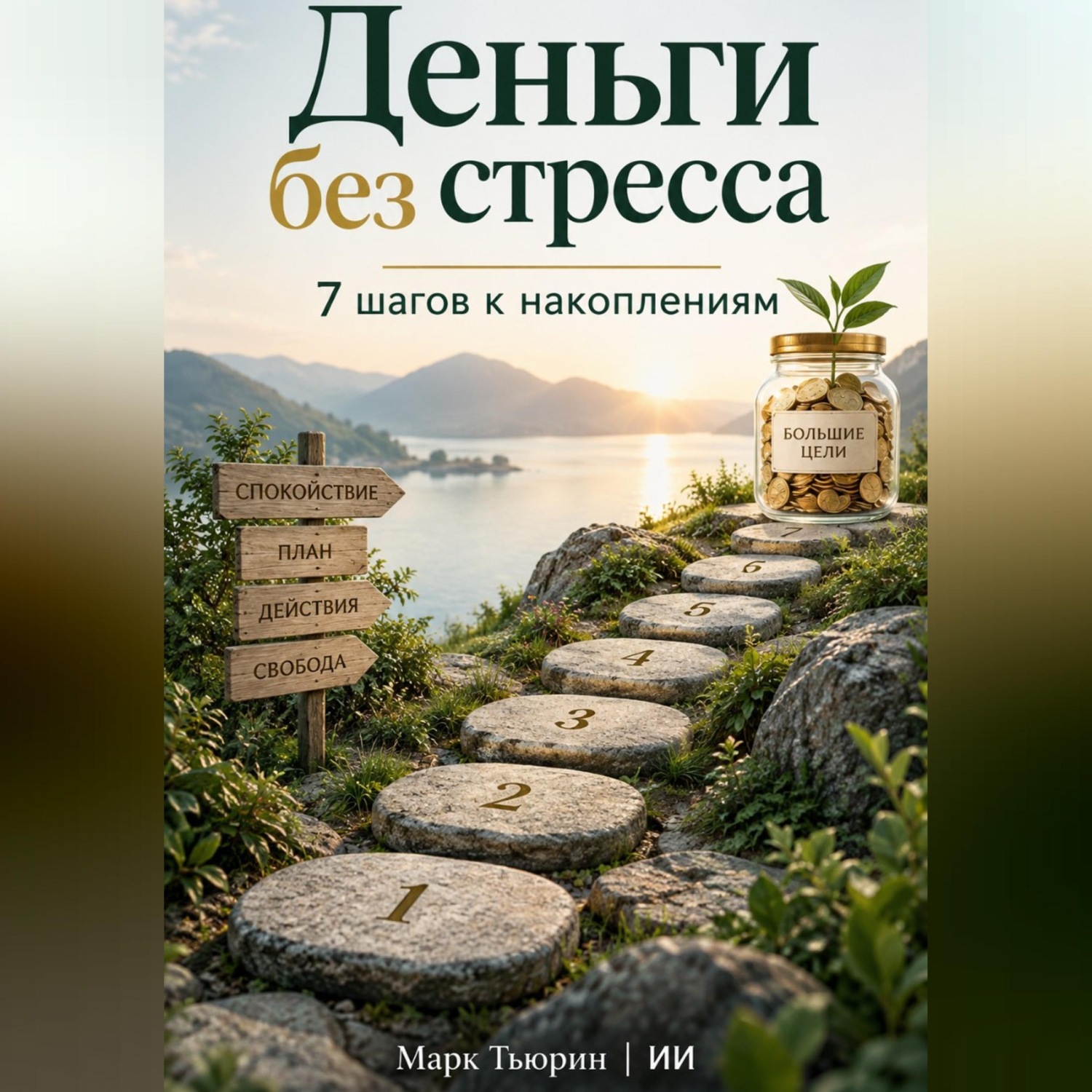 Обложка книги «Деньги без стресса. 7 шагов к накоплениям»