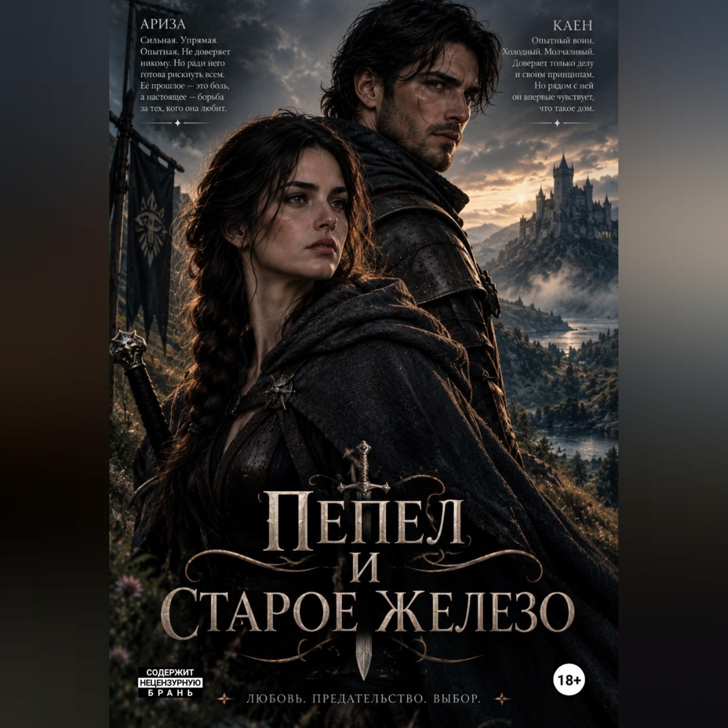 Обложка книги «Пепел и старое железо»