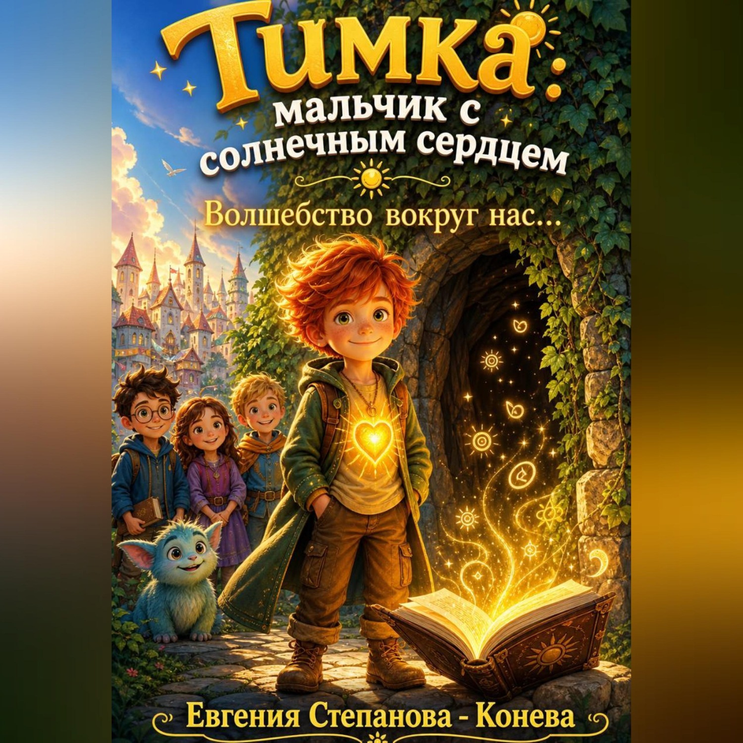 Обложка книги «Фантастический рассказ "Тимка: мальчик с солнечным сердцем"»