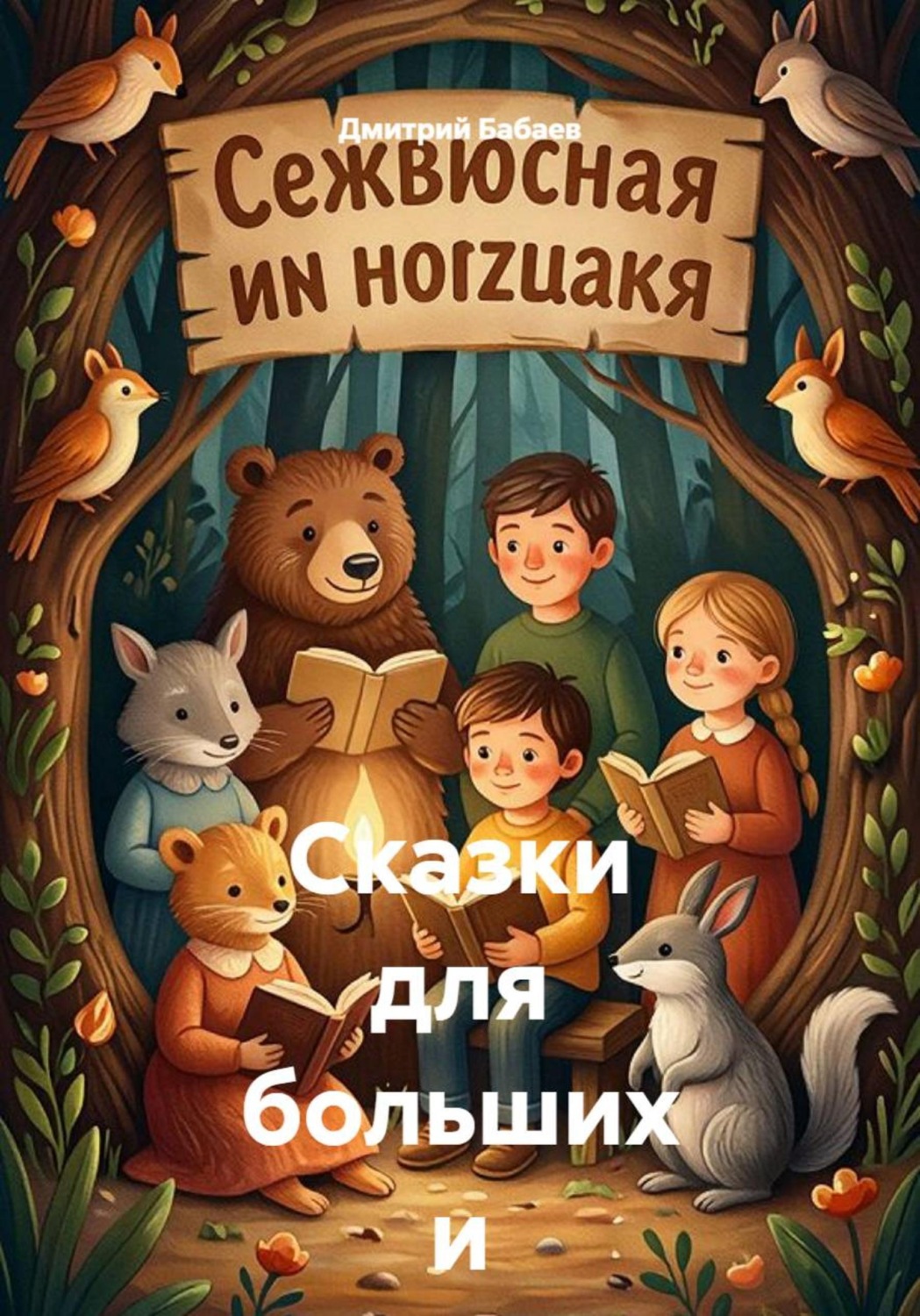 Обложка книги «Сказки для больших и маленьких»