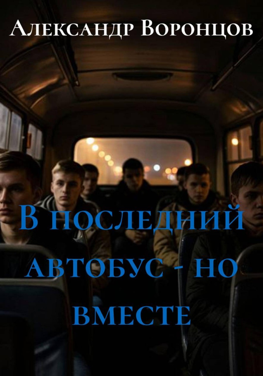 Обложка книги «В последний автобус - но вместе»