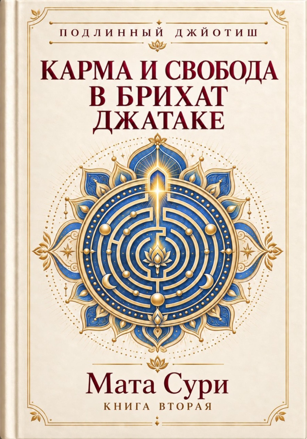 Обложка книги «Подлинный Джйотиш. Карма и свобода в Брихат Джатаке»