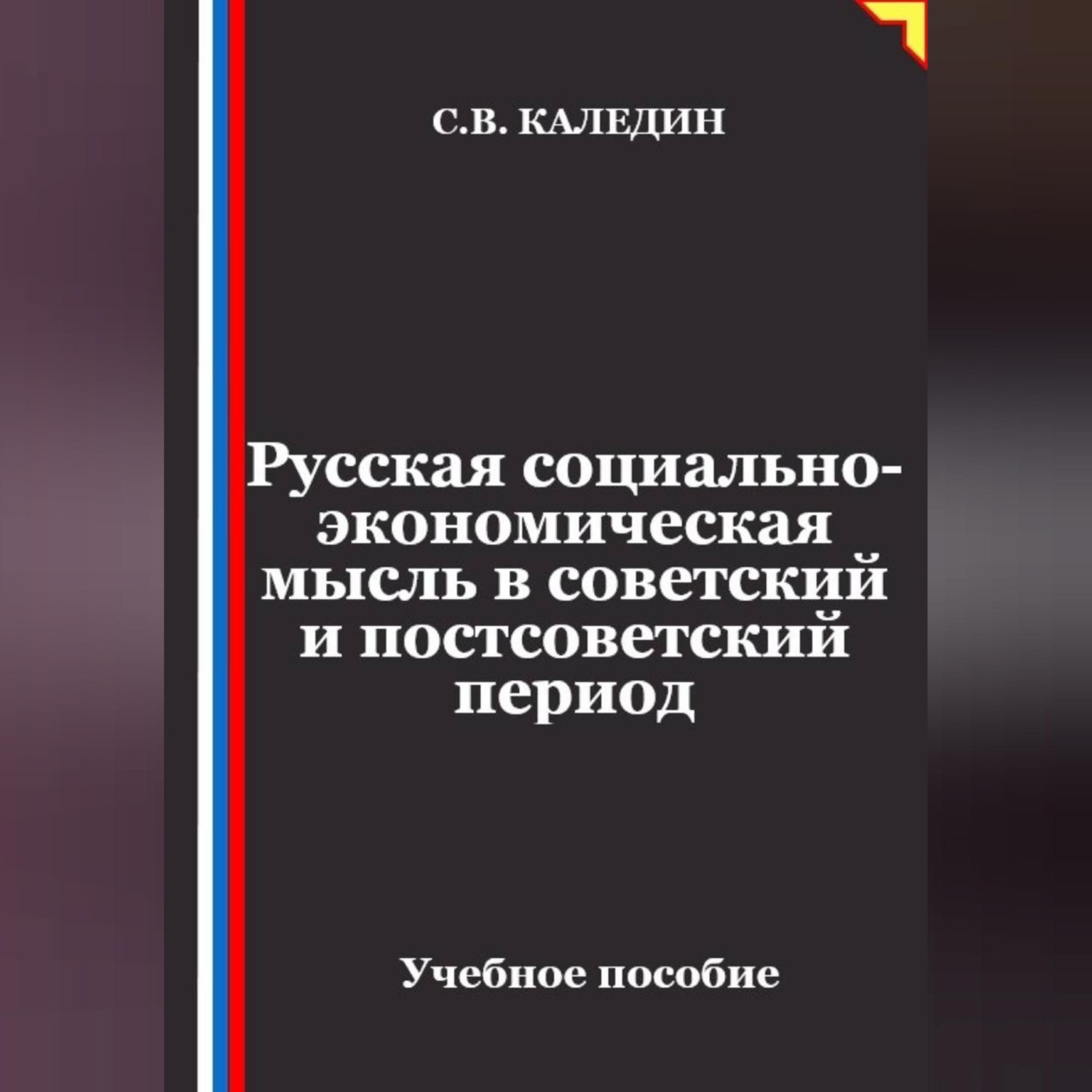 Обложка книги «Русская социально-экономическая мысль в советский и постсоветский период»