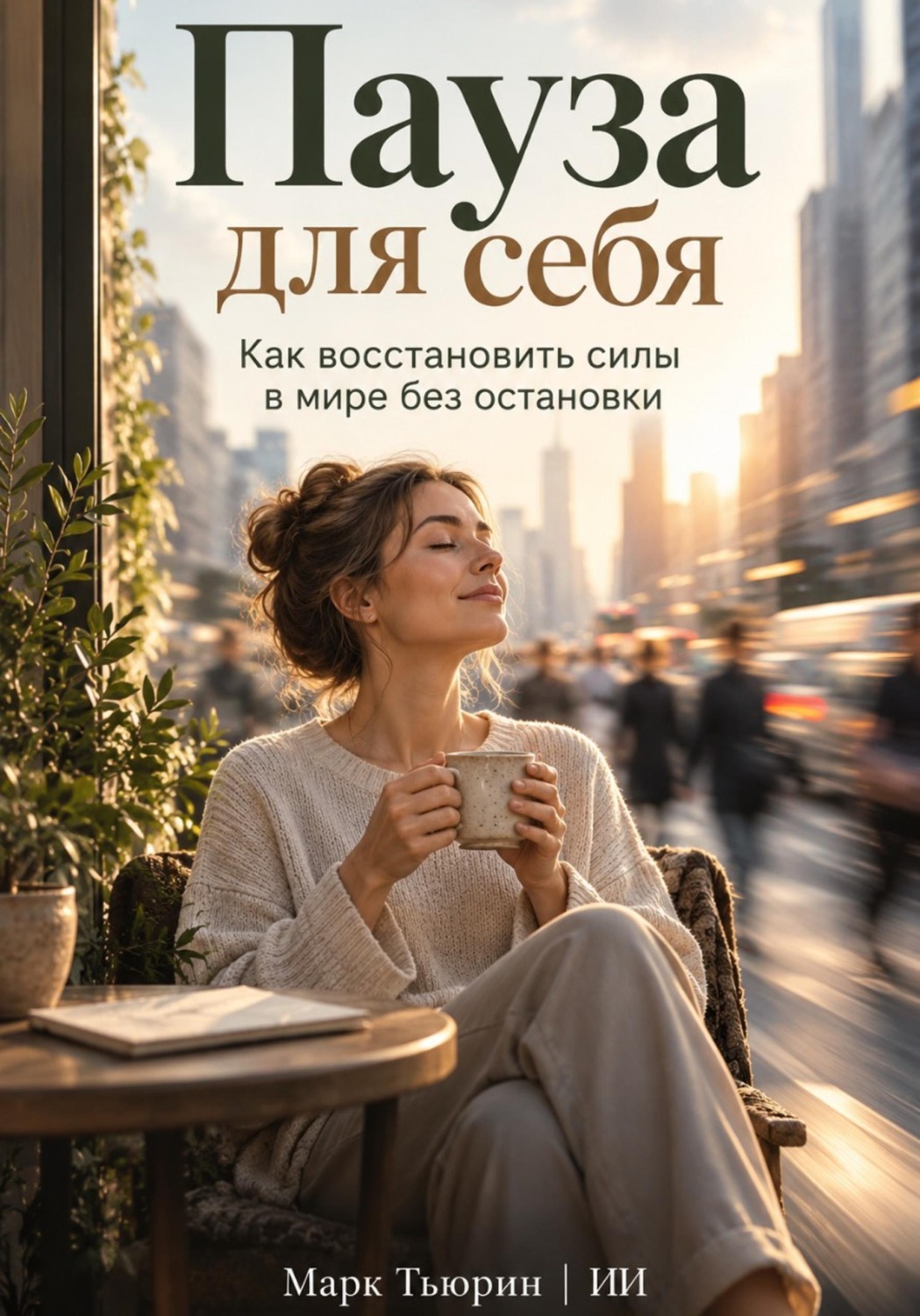 Обложка книги «Пауза для себя: Как восстановить силы в мире без остановки»