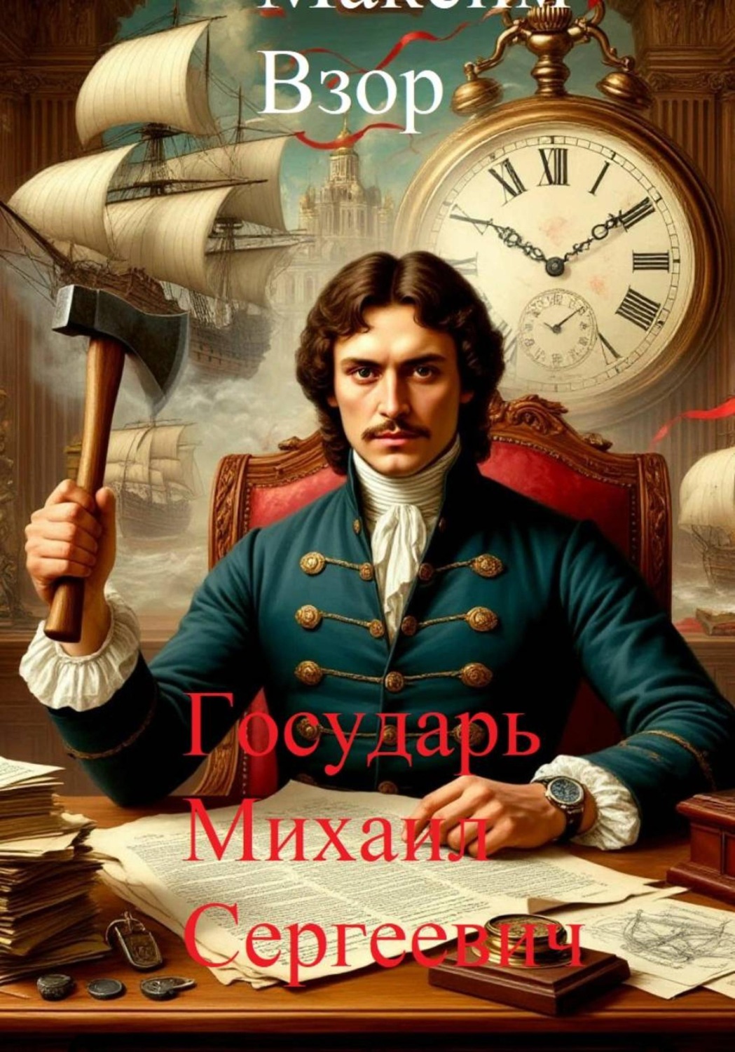 Обложка книги «Государь Михаил Сергеевич»