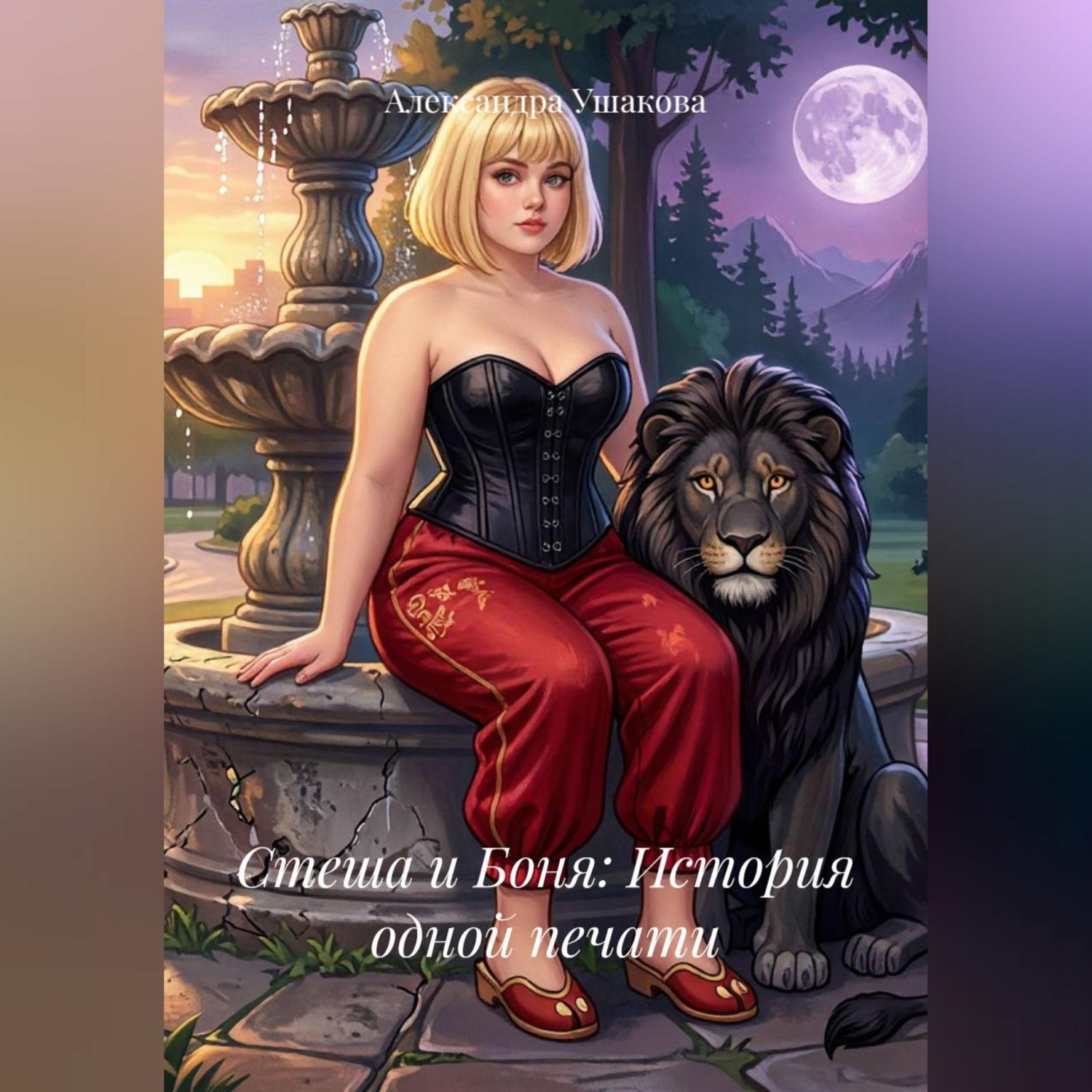 Обложка книги «Стеша и Боня: История одной печати»