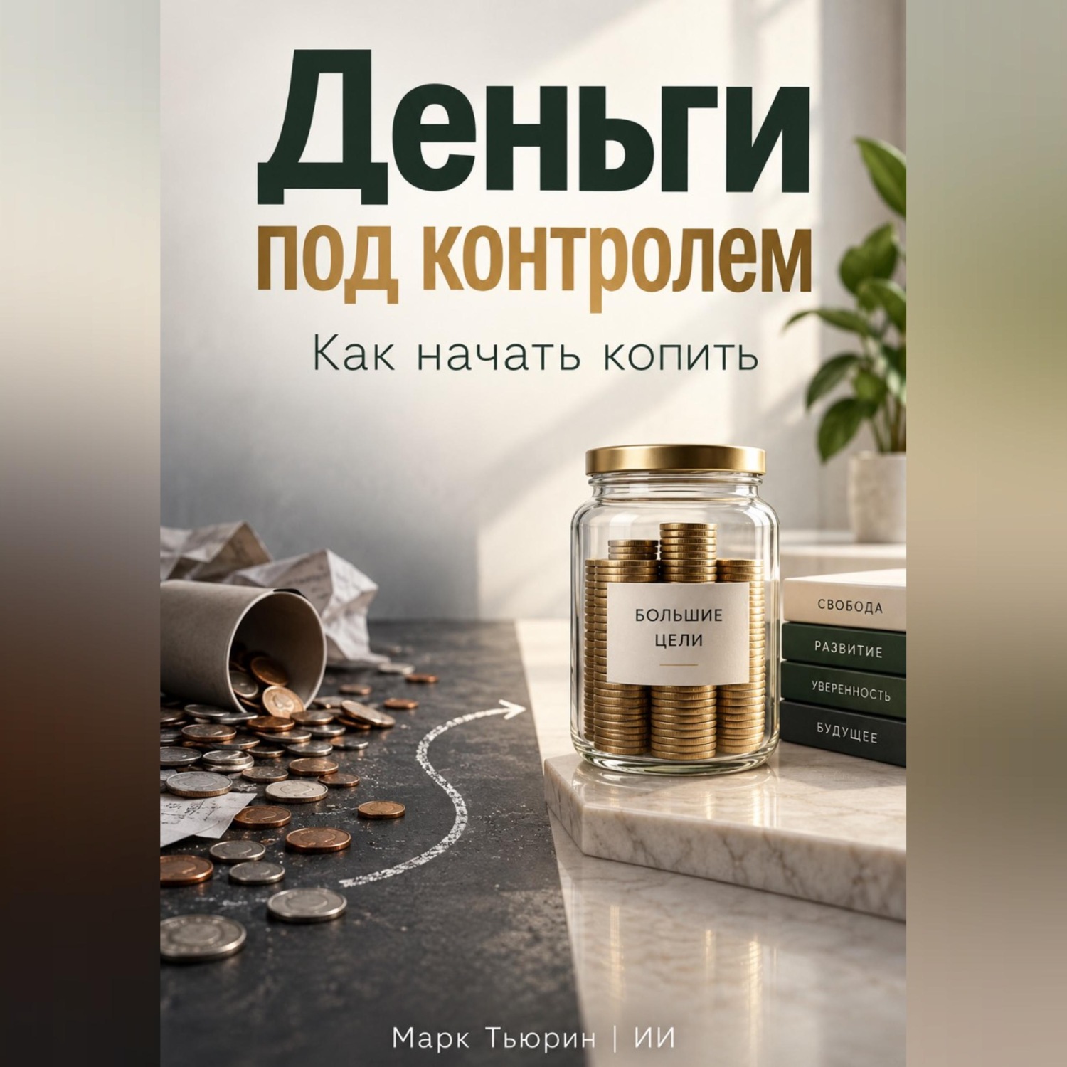Обложка книги «Деньги под контролем: Как начать копить»