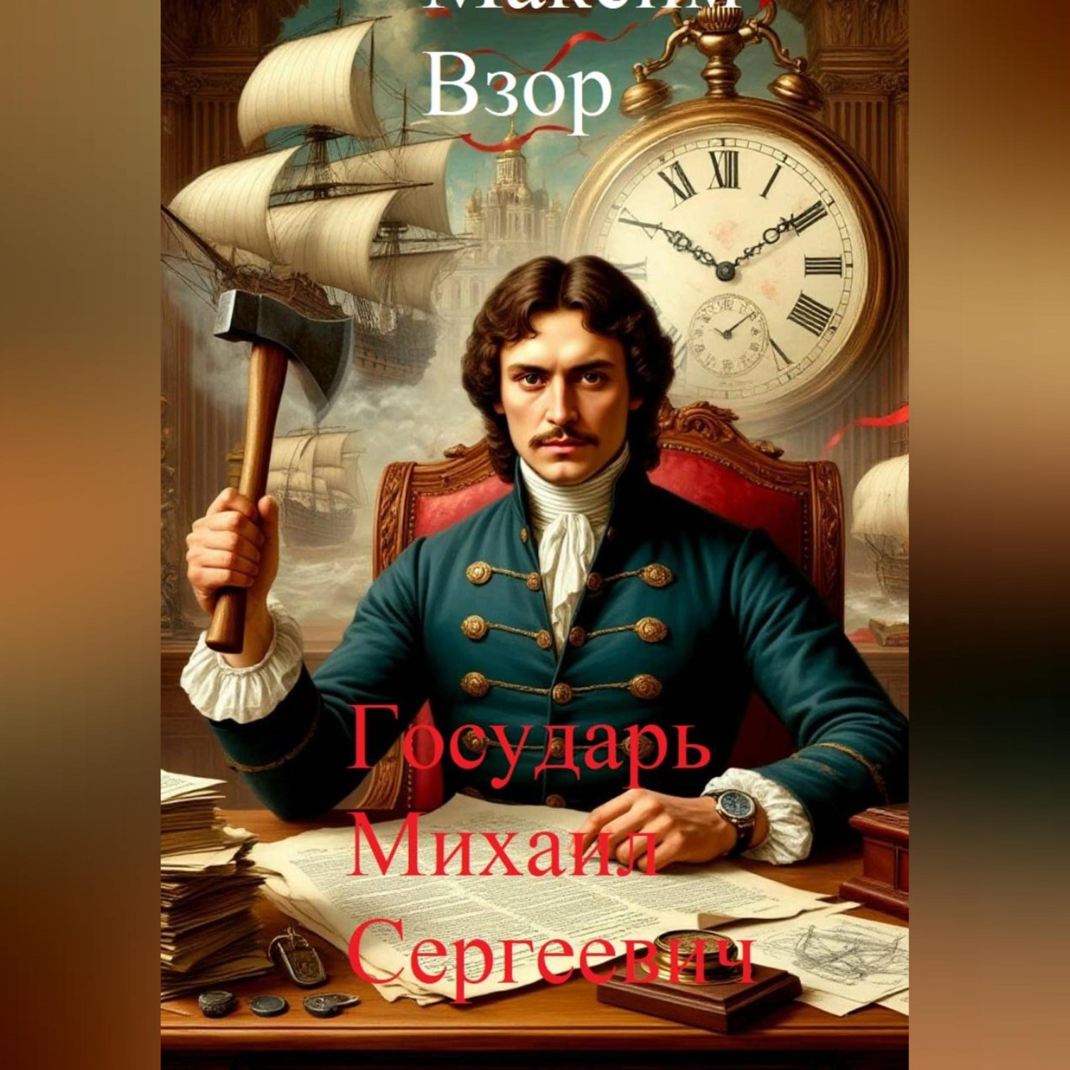 Обложка книги «Государь Михаил Сергеевич»