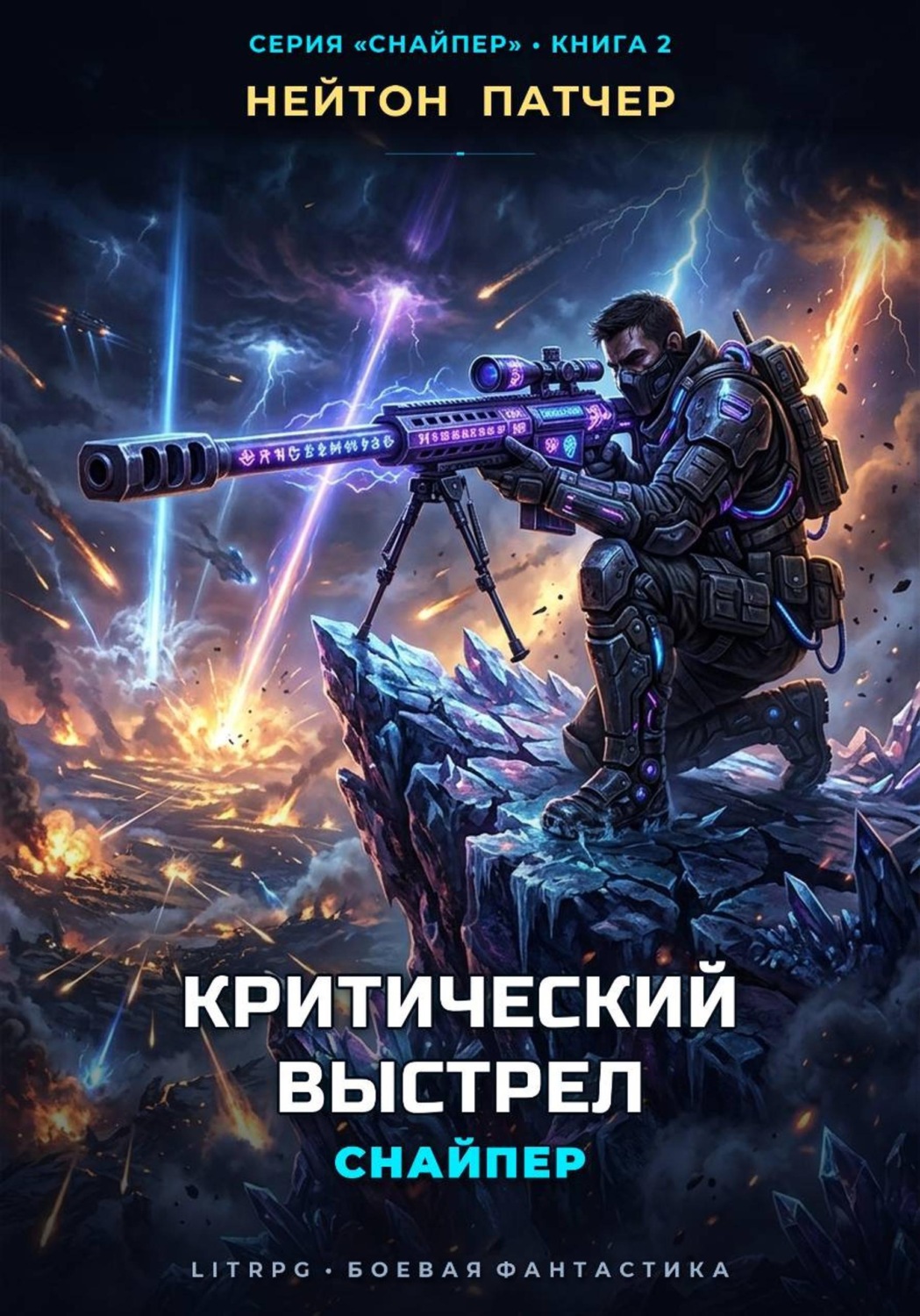 Обложка книги «Снайпер: Критический Выстрел»