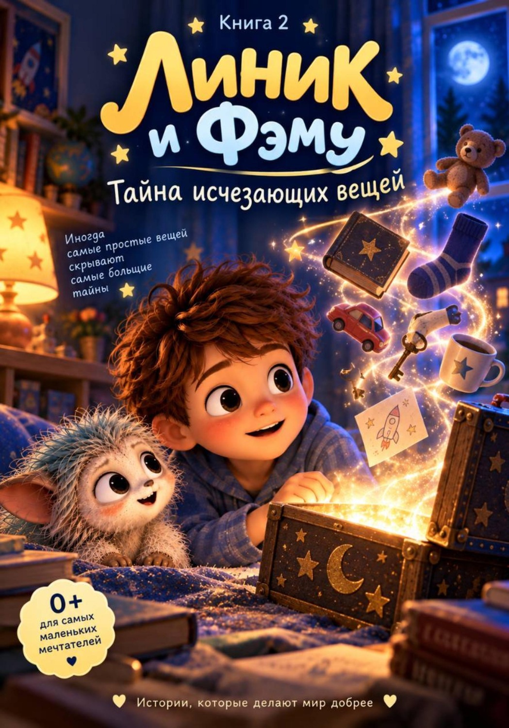 Обложка: Линик и Фэму. Тайна исчезающих вещей