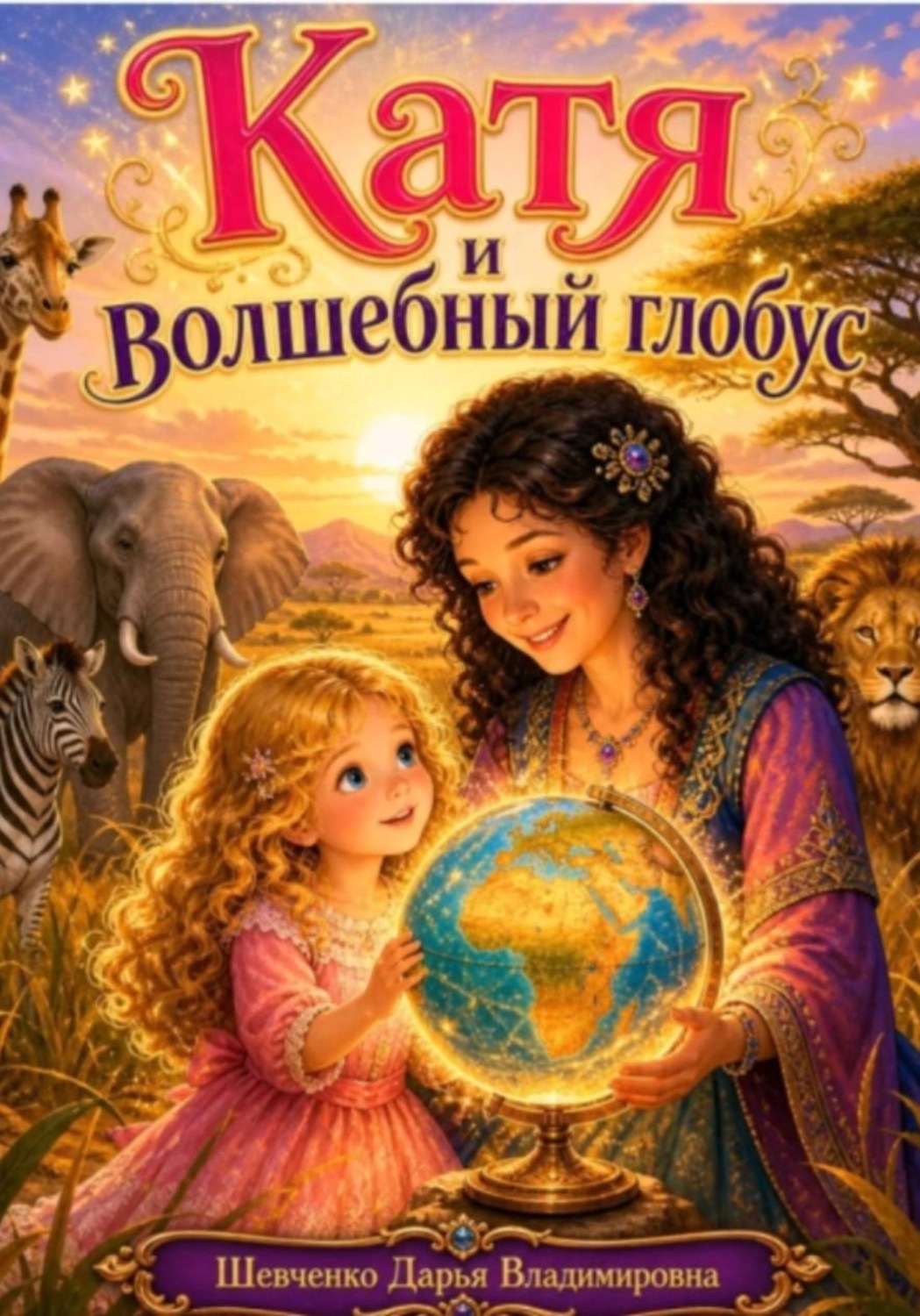 Обложка: Катя и волшебный глобус