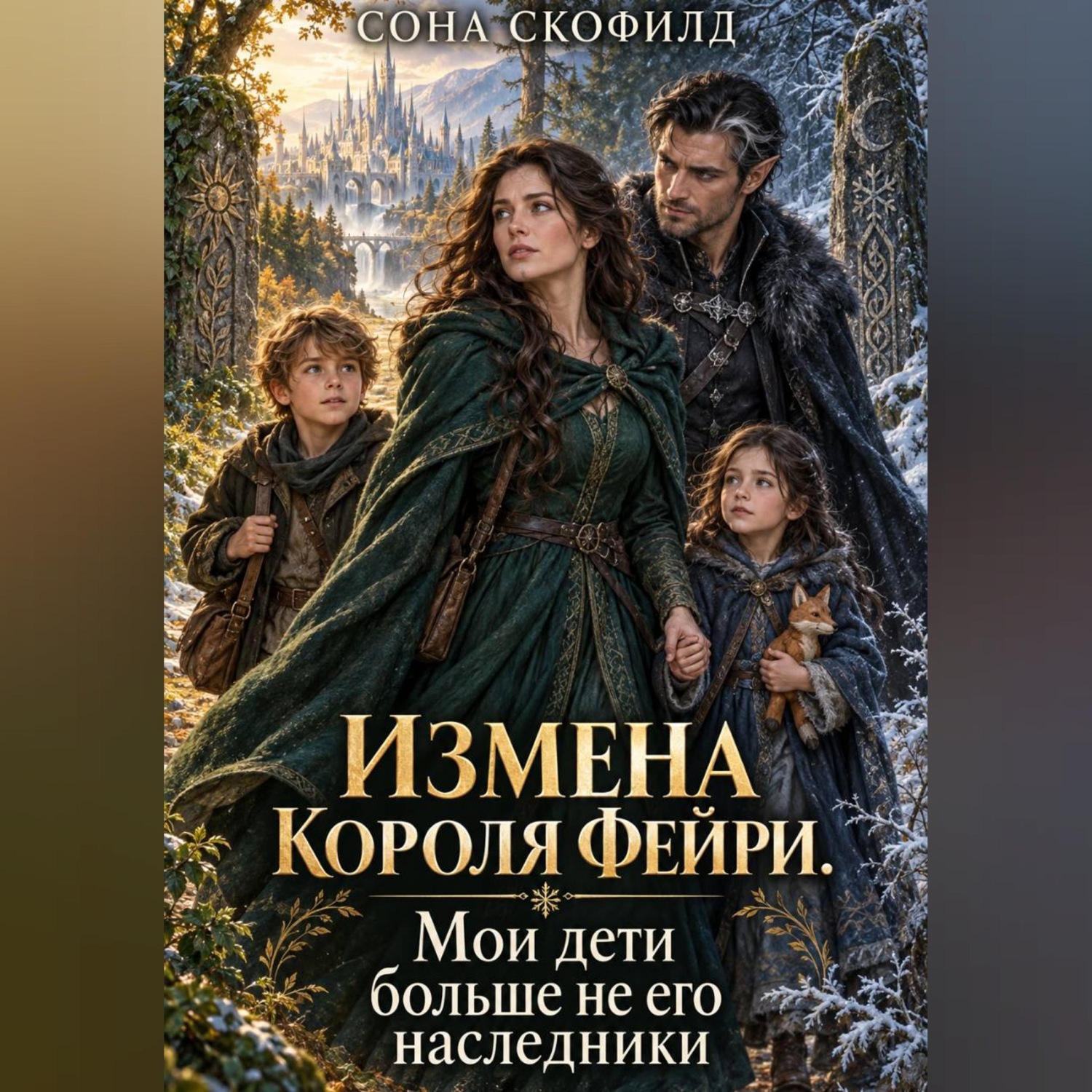 Обложка книги «Измена короля фейри. Мои дети больше не его наследники»