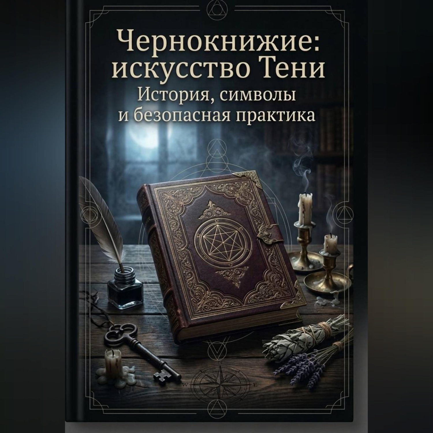 Обложка книги «Чернокнижие: искусство Тени»
