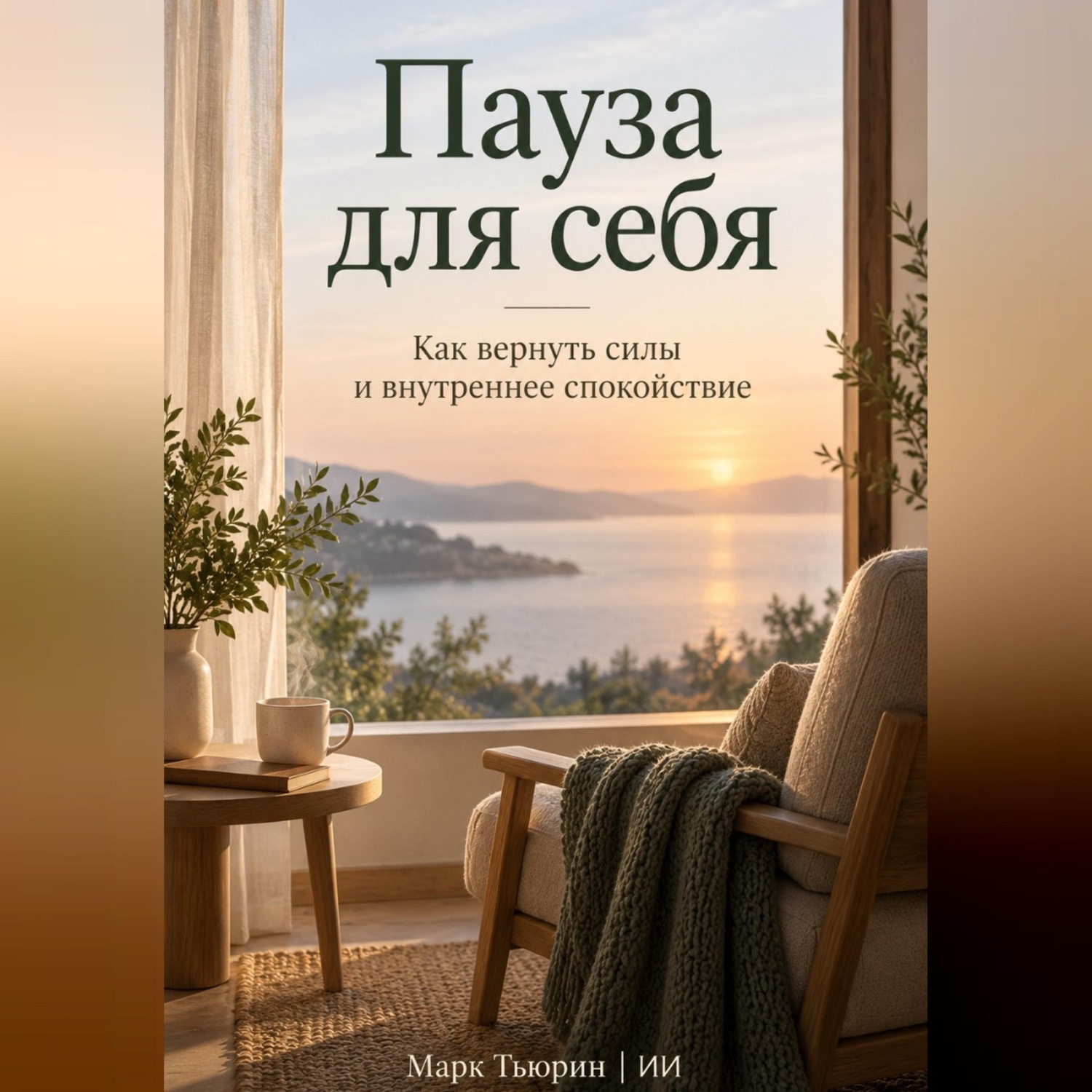 Обложка книги «Пауза для себя: Как вернуть силы и внутреннее спокойствие»