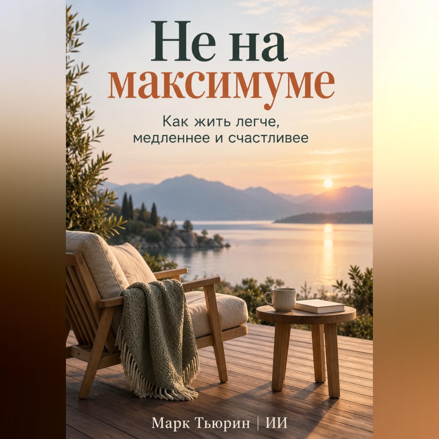 Обложка книги «Не на максимуме: Как жить легче, медленнее и счастливее»