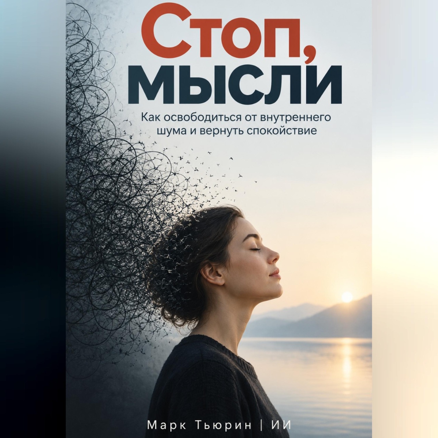 Обложка книги «Стоп, мысли: Как освободиться от внутреннего шума и вернуть спокойствие»