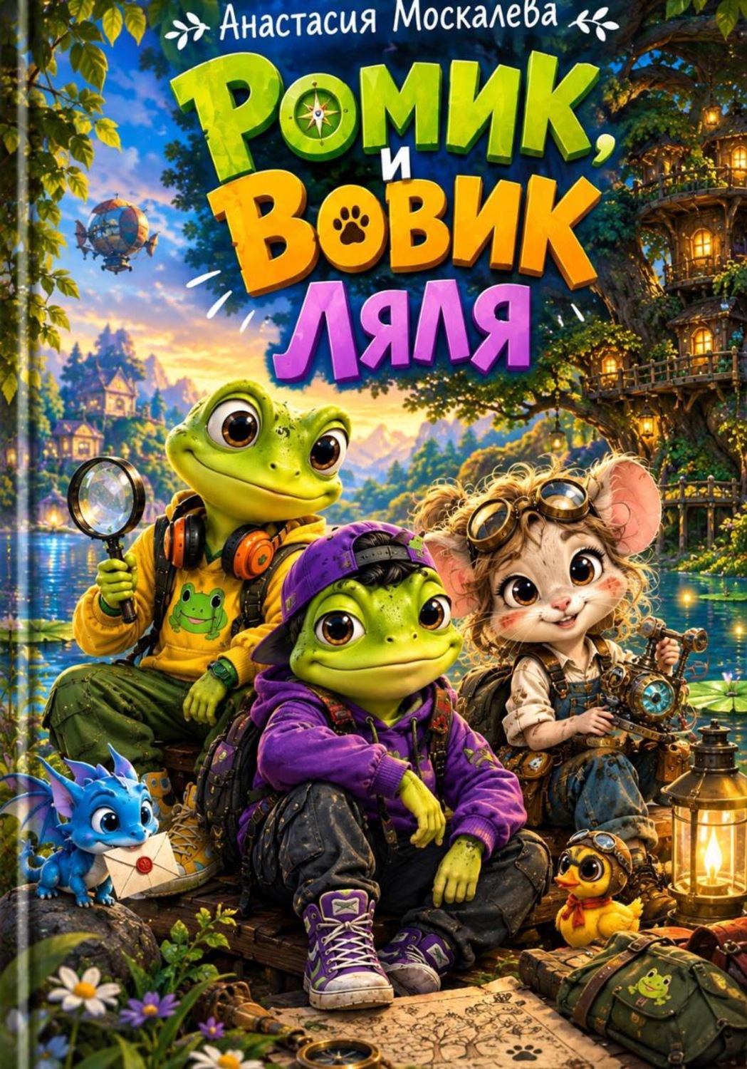 Обложка: Ромик и Вовик Ляля