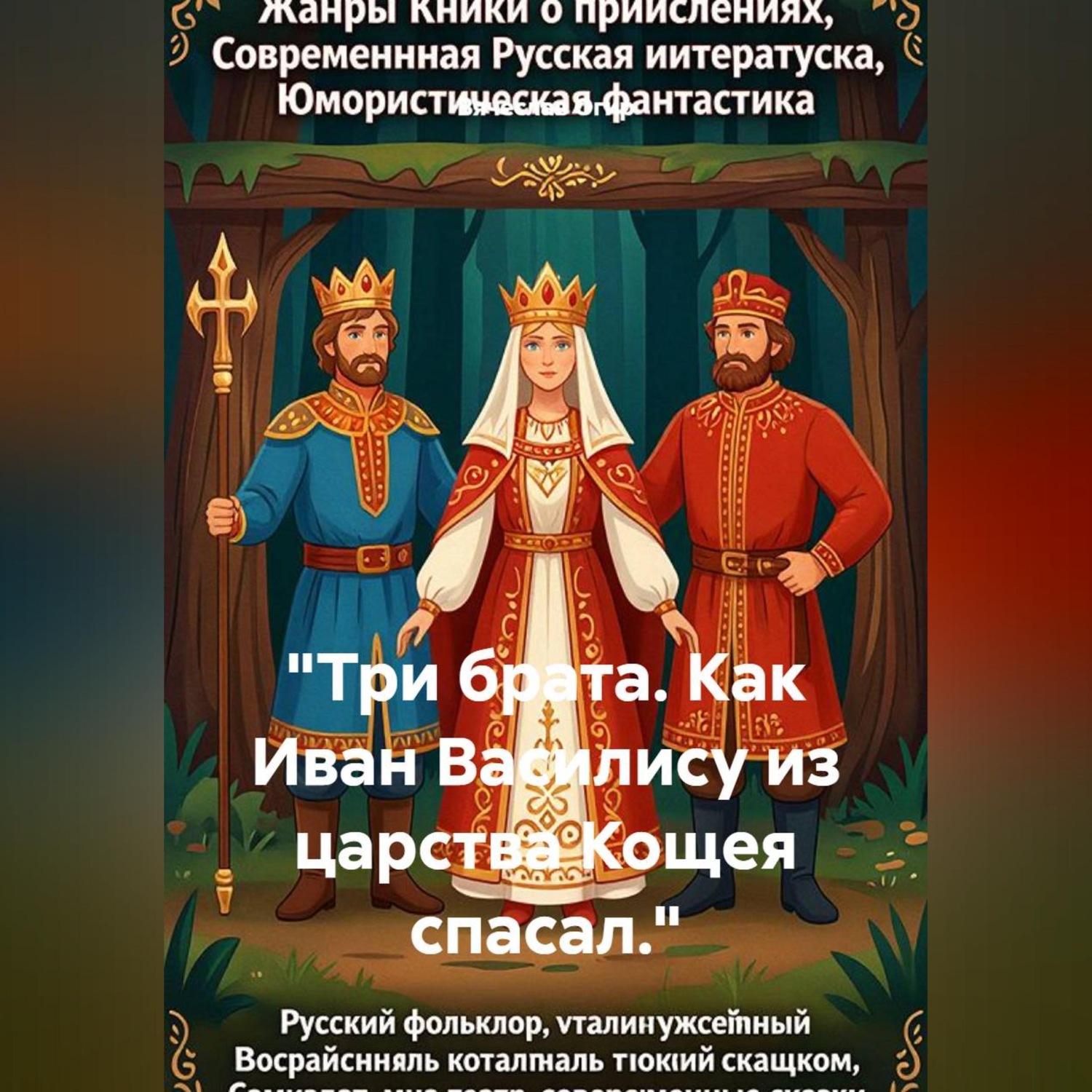Обложка книги «Как Иван Василису из царства Кощея спасал.»
