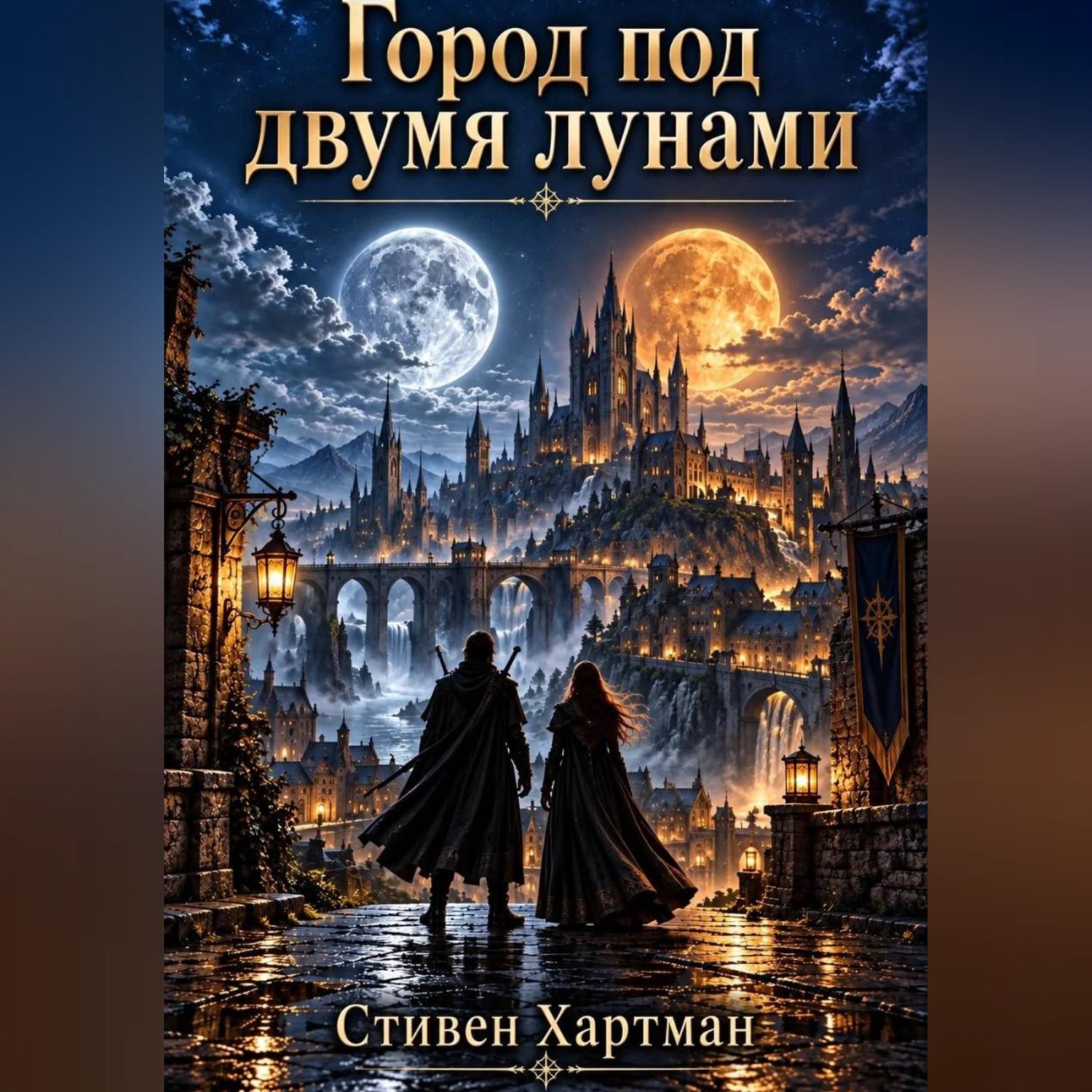 Обложка книги «Город под двумя лунами»