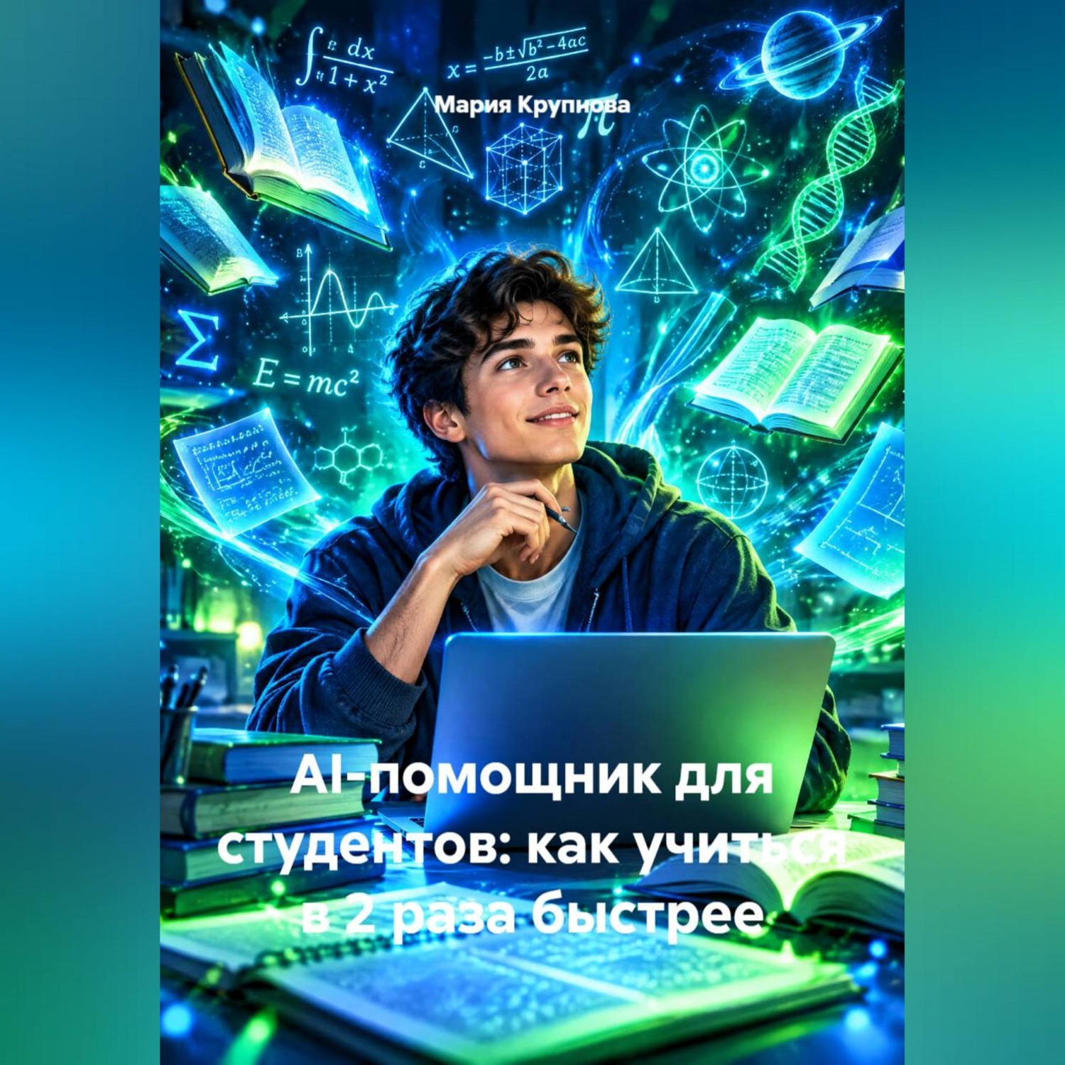 Обложка книги «AI-помощник для студентов: как учиться в 2 раза быстрее»