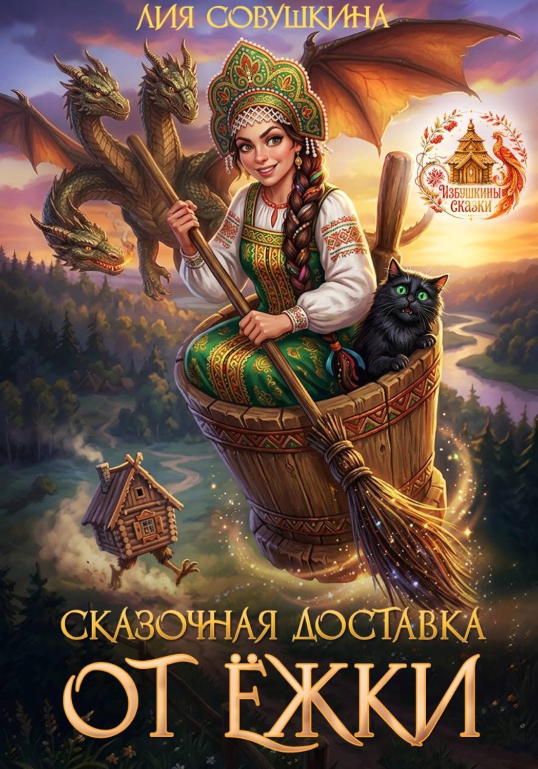 Обложка книги «Сказочная доставка от Ёжки»