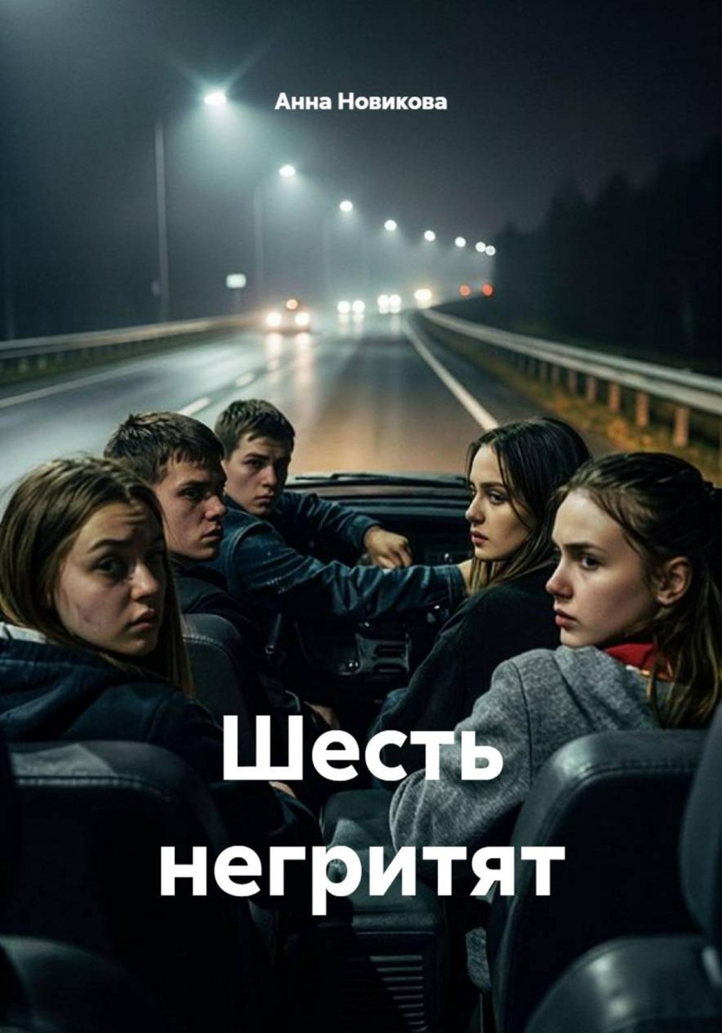 Обложка книги «Шесть негритят»