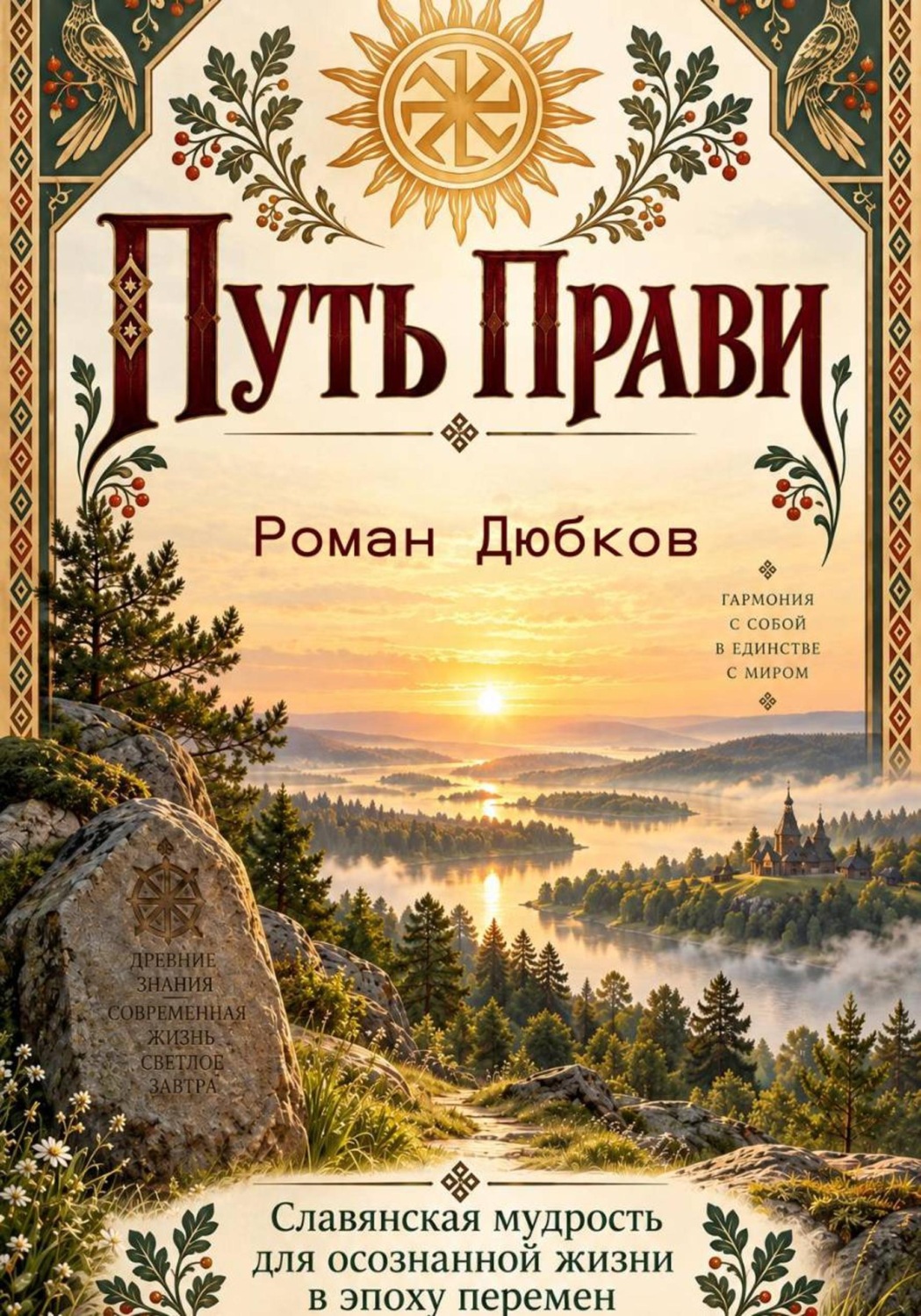 Обложка: Путь Прави. Славянская мудрость для осознанной жизни в эпоху перемен.