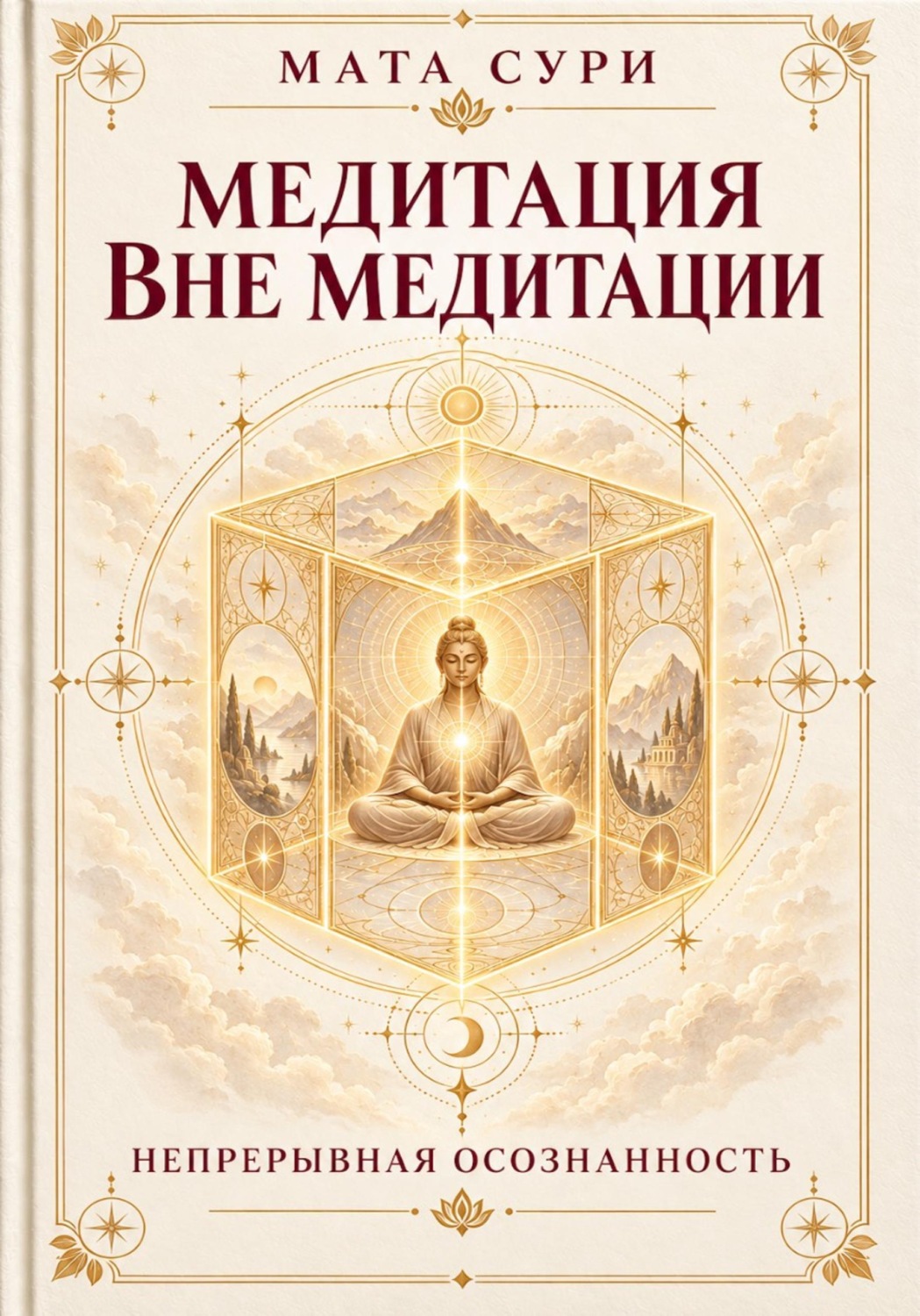 Обложка книги «Медитация вне медитации. Непрерывная осознанность»