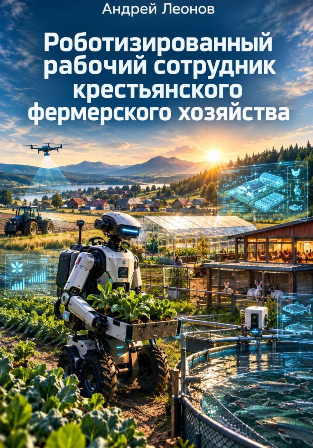Обложка книги «Роботизированный рабочий сотрудник в крестьянском фермерском хозяйстве»