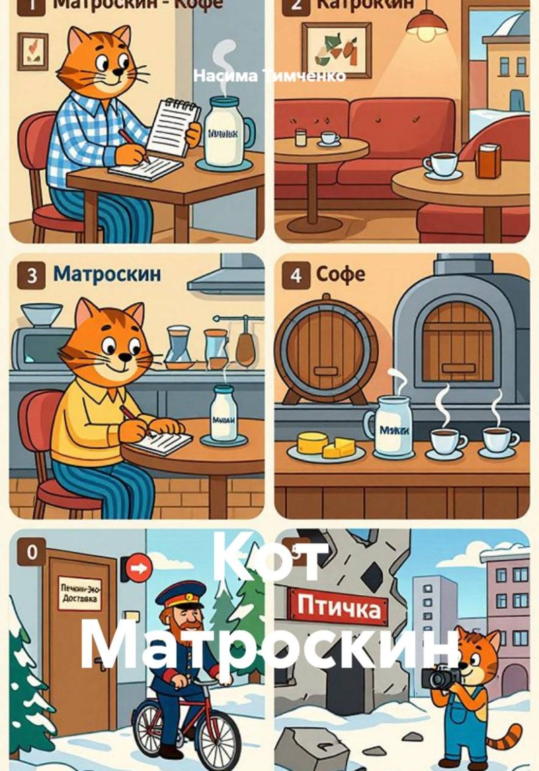 Обложка книги «Кот Матроскин»