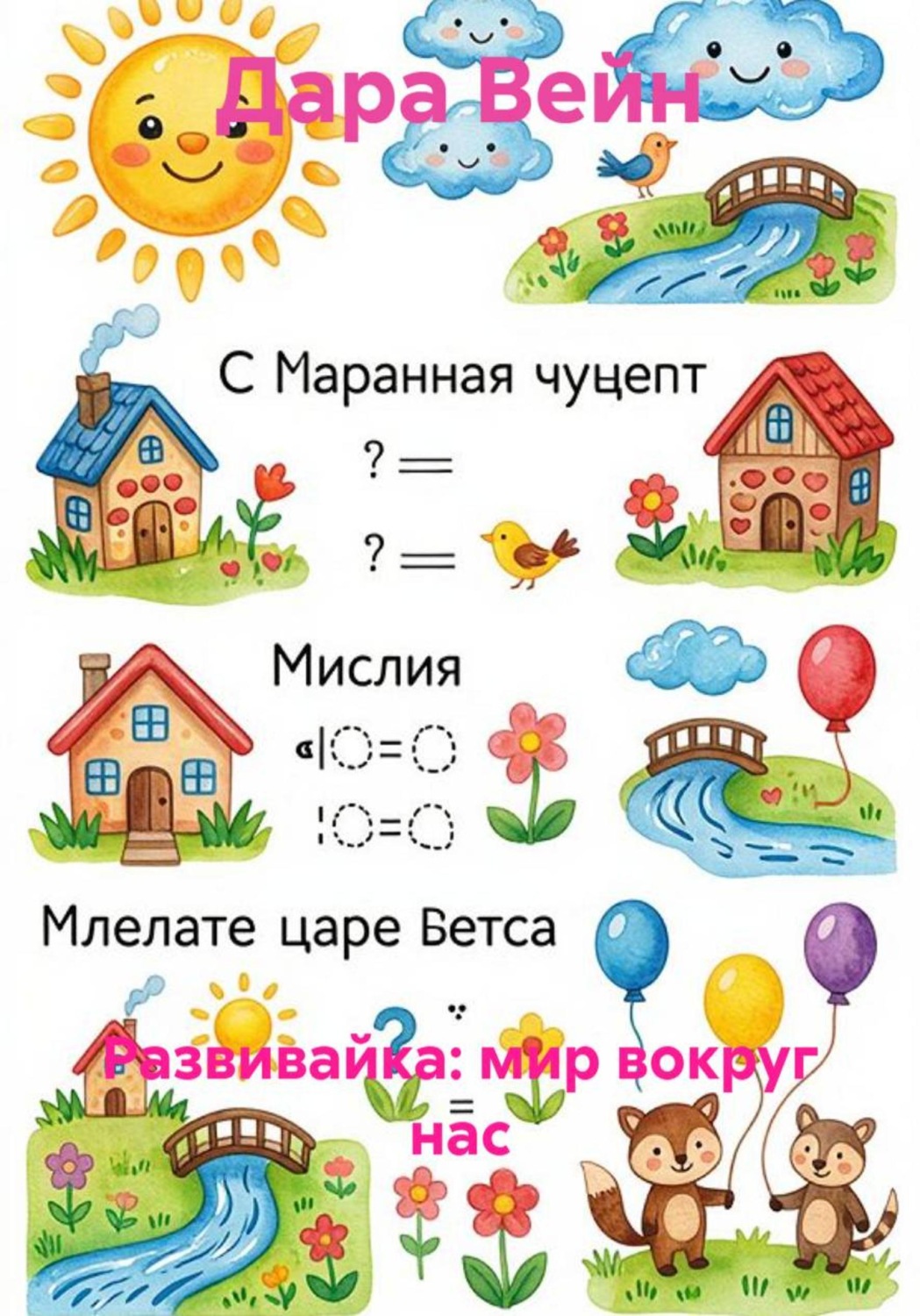 Обложка книги «Развивайка: мир вокруг нас»