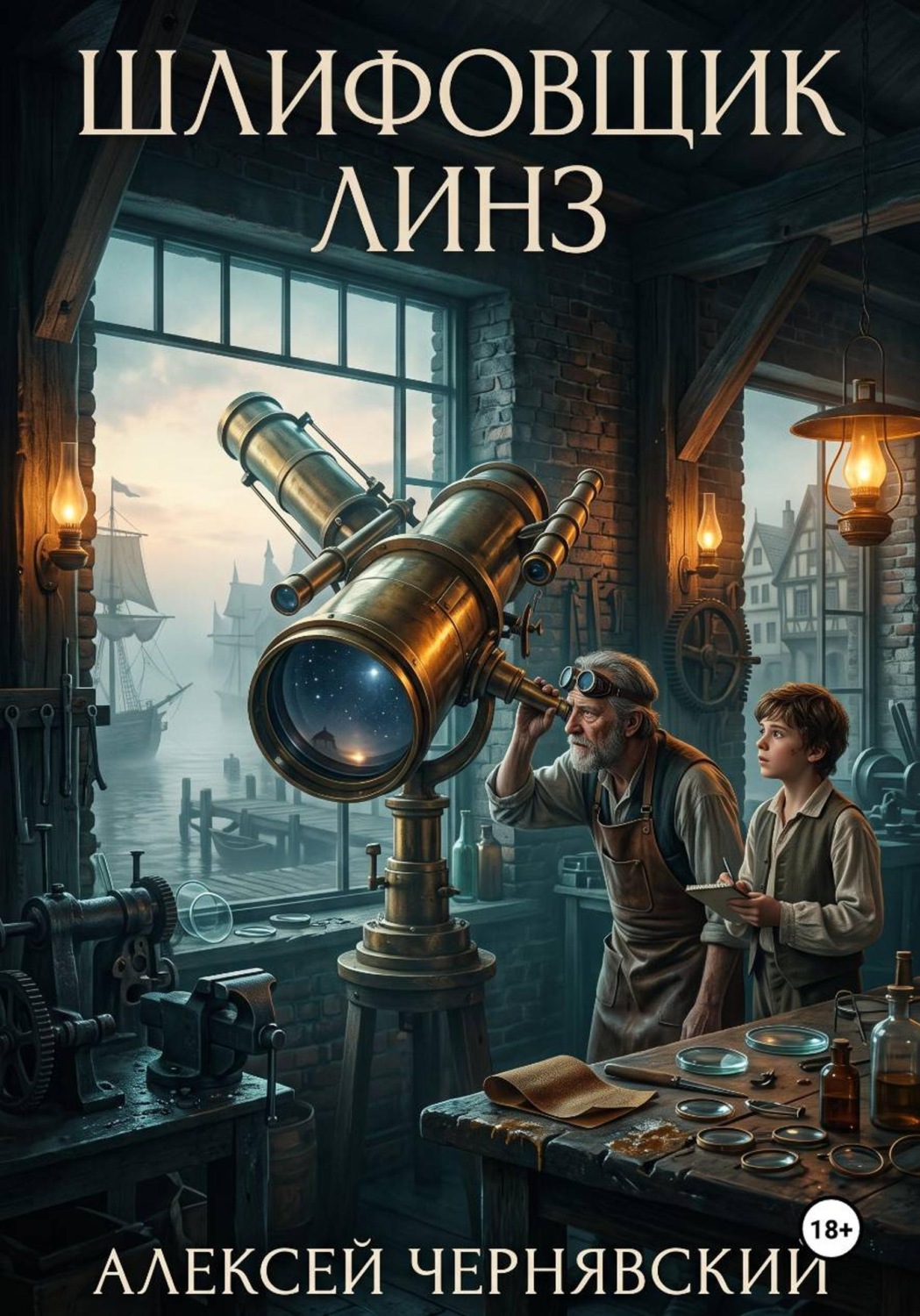 Обложка книги «Шлифовщик линз»