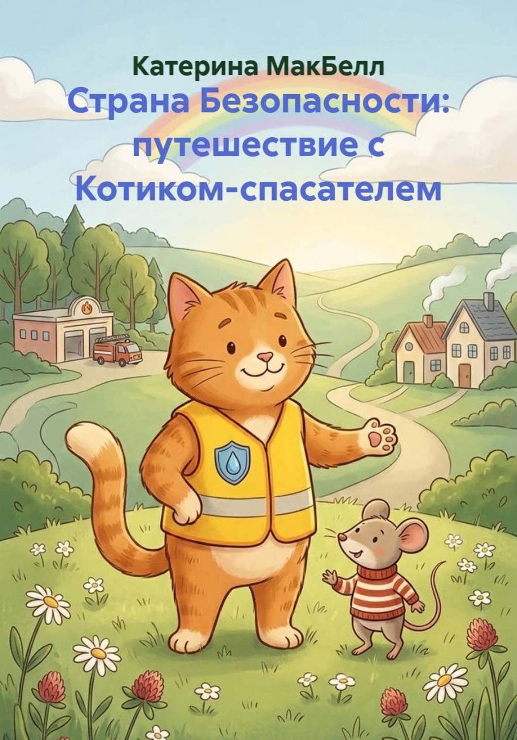 Обложка книги «Страна Безопасности: путешествие с Котиком-спасателем»