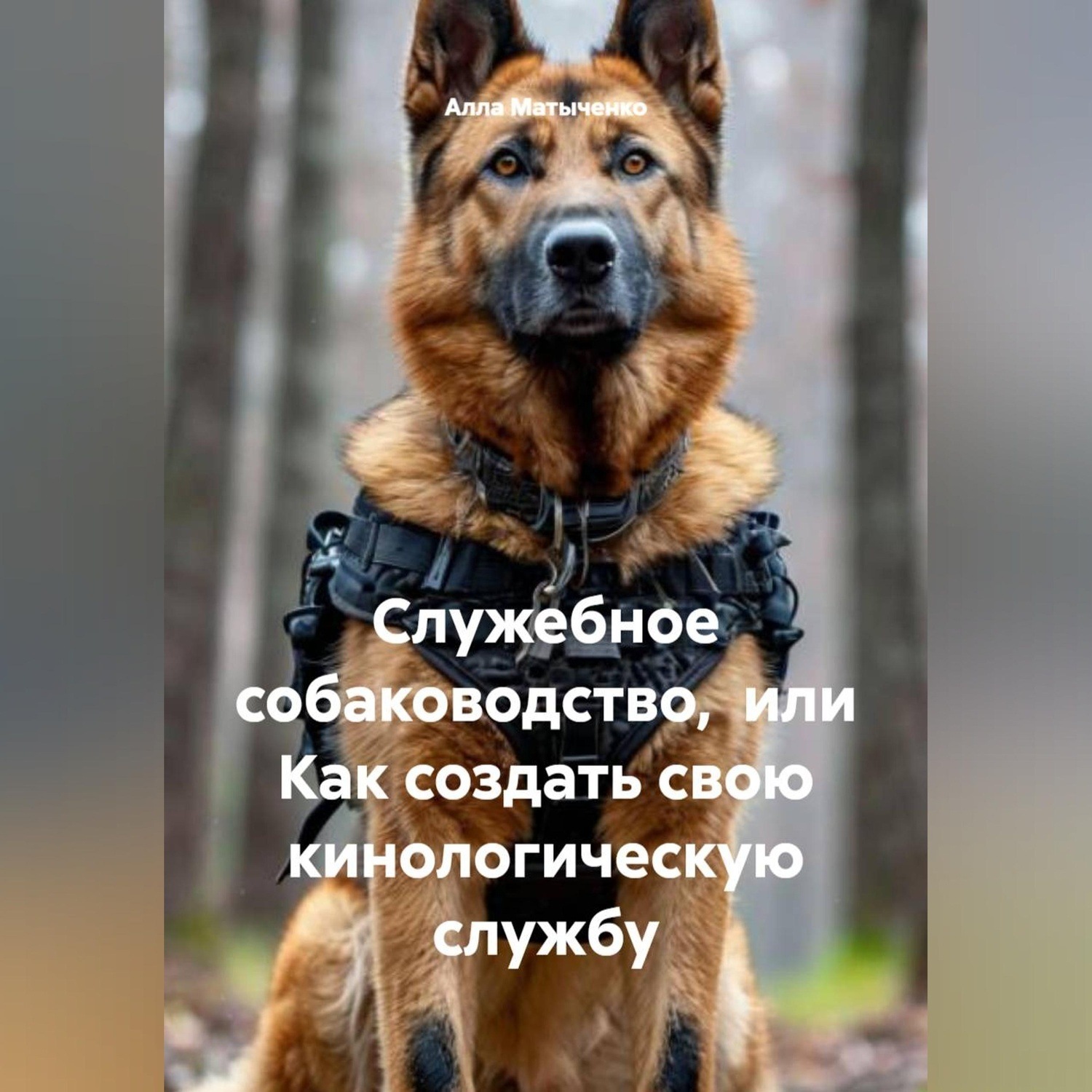Обложка книги «Служебное собаководство, или Как создать свою кинологическую службу»
