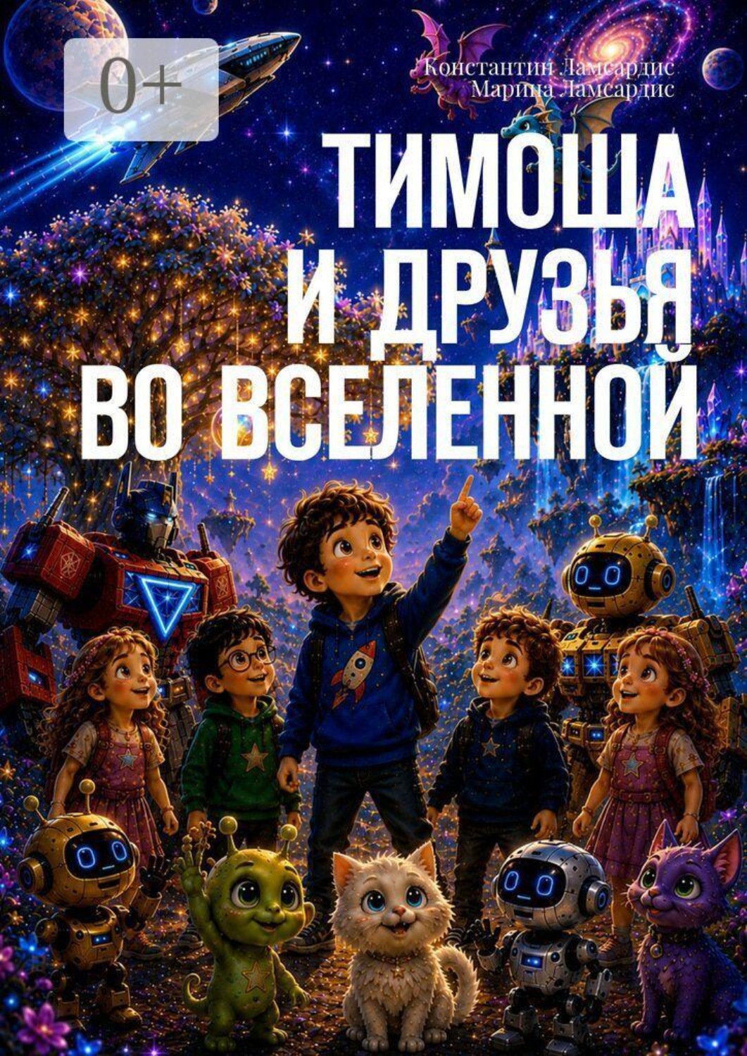 Обложка: Тимоша и друзья во Вселенной