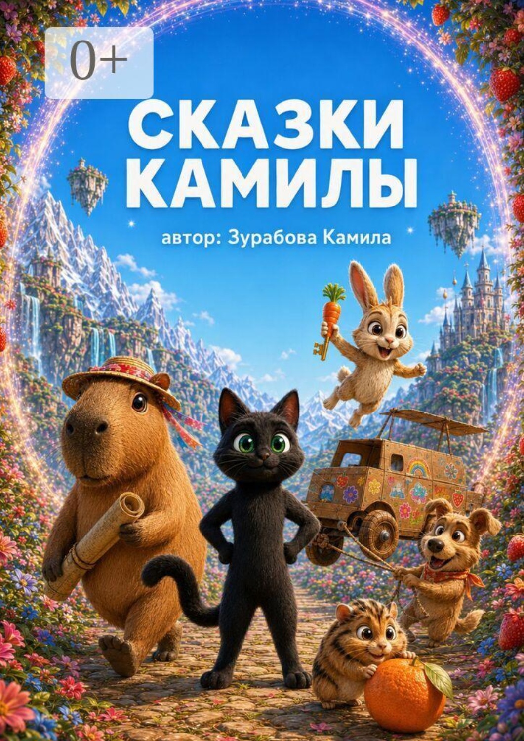 Обложка книги «Сказки Камилы. Волшебная кнопка Тарахтелки»