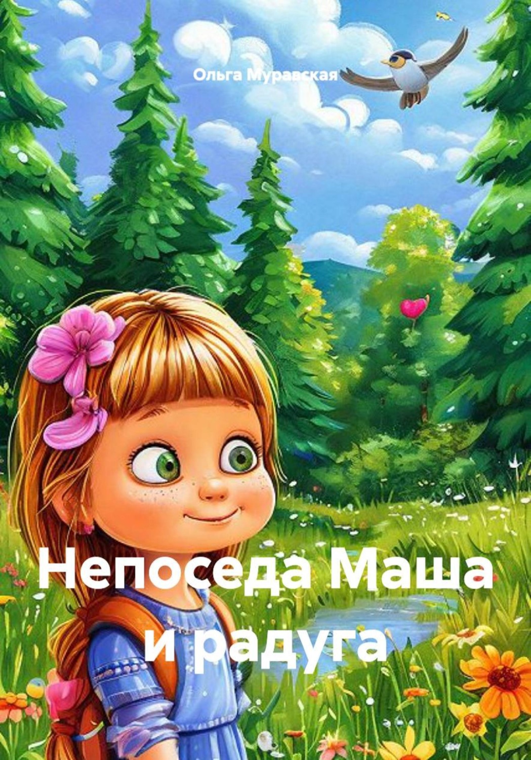 Обложка книги «Непоседа Маша и радуга»