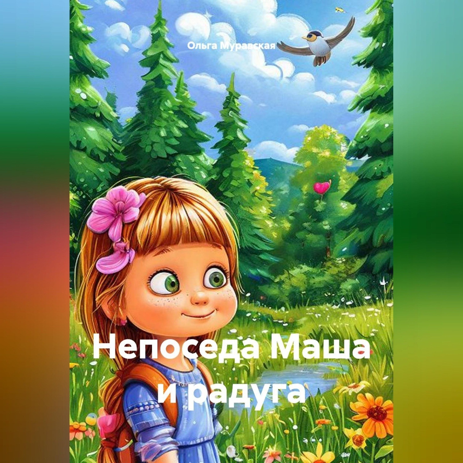 Обложка книги «Непоседа Маша и радуга»